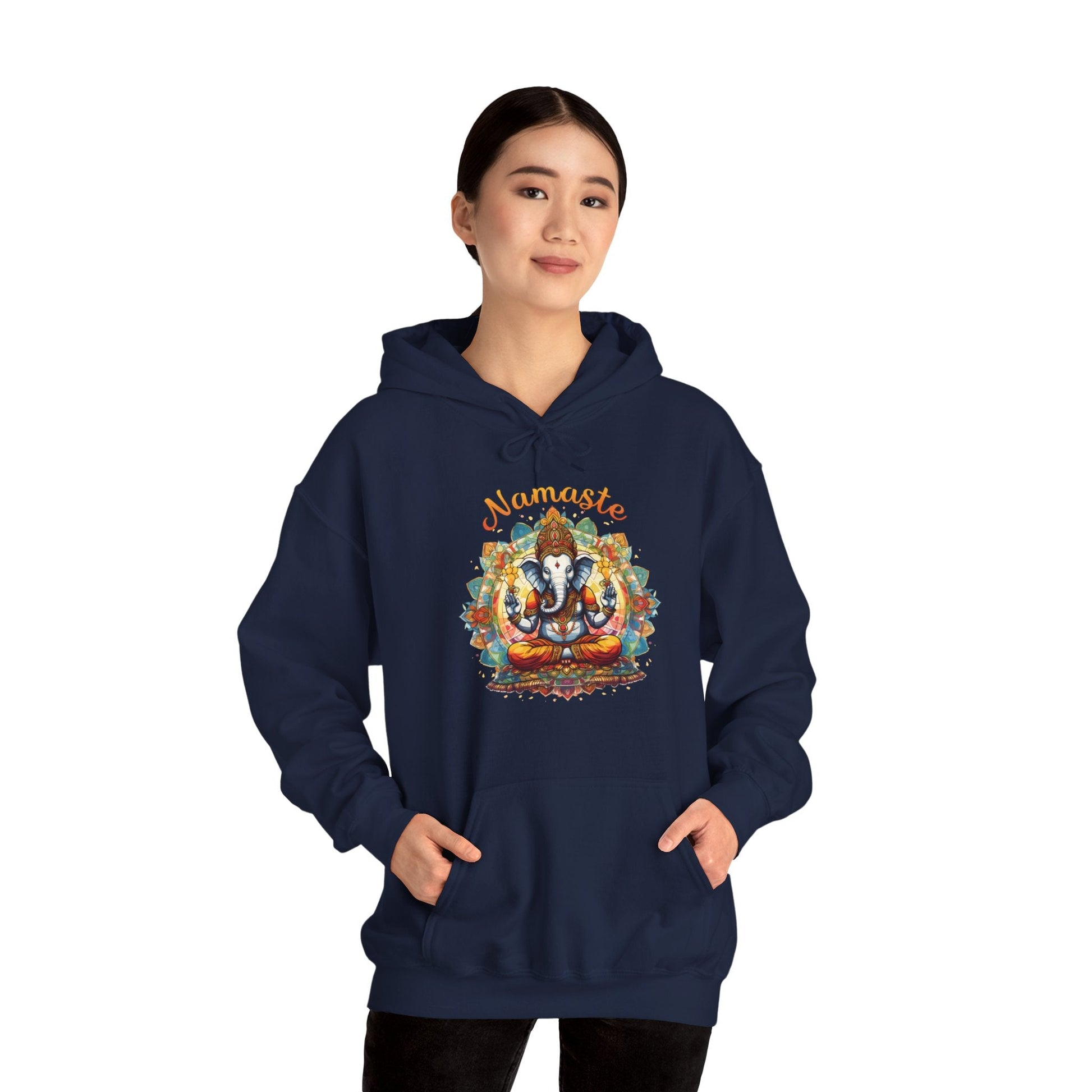 Namaste Unisex Heavy Blend™ Hooded Sweatshirt - EternalAscension