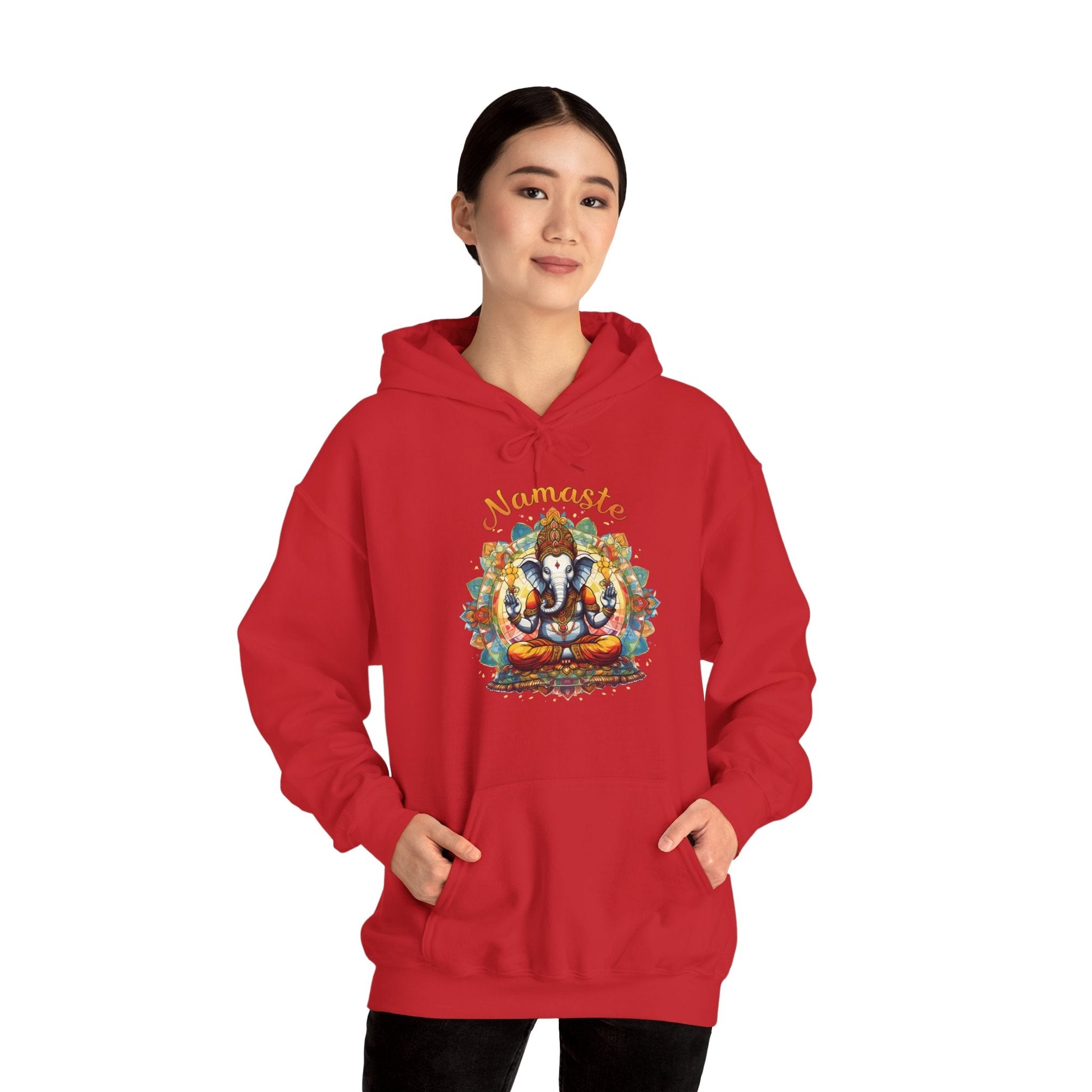 Namaste Unisex Heavy Blend™ Hooded Sweatshirt - EternalAscension