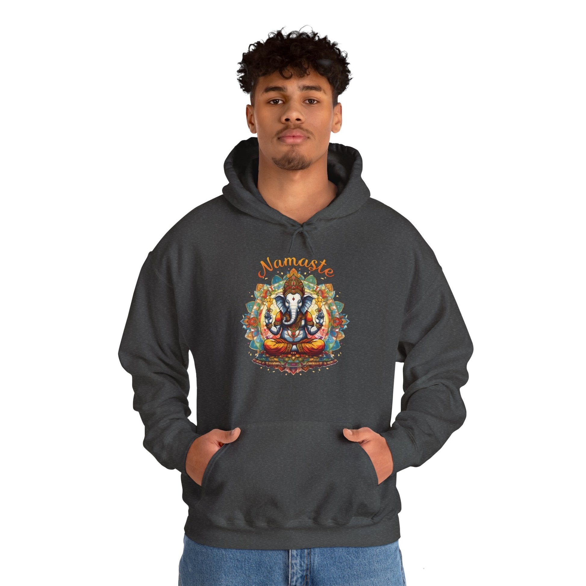 Namaste Unisex Heavy Blend™ Hooded Sweatshirt - EternalAscension