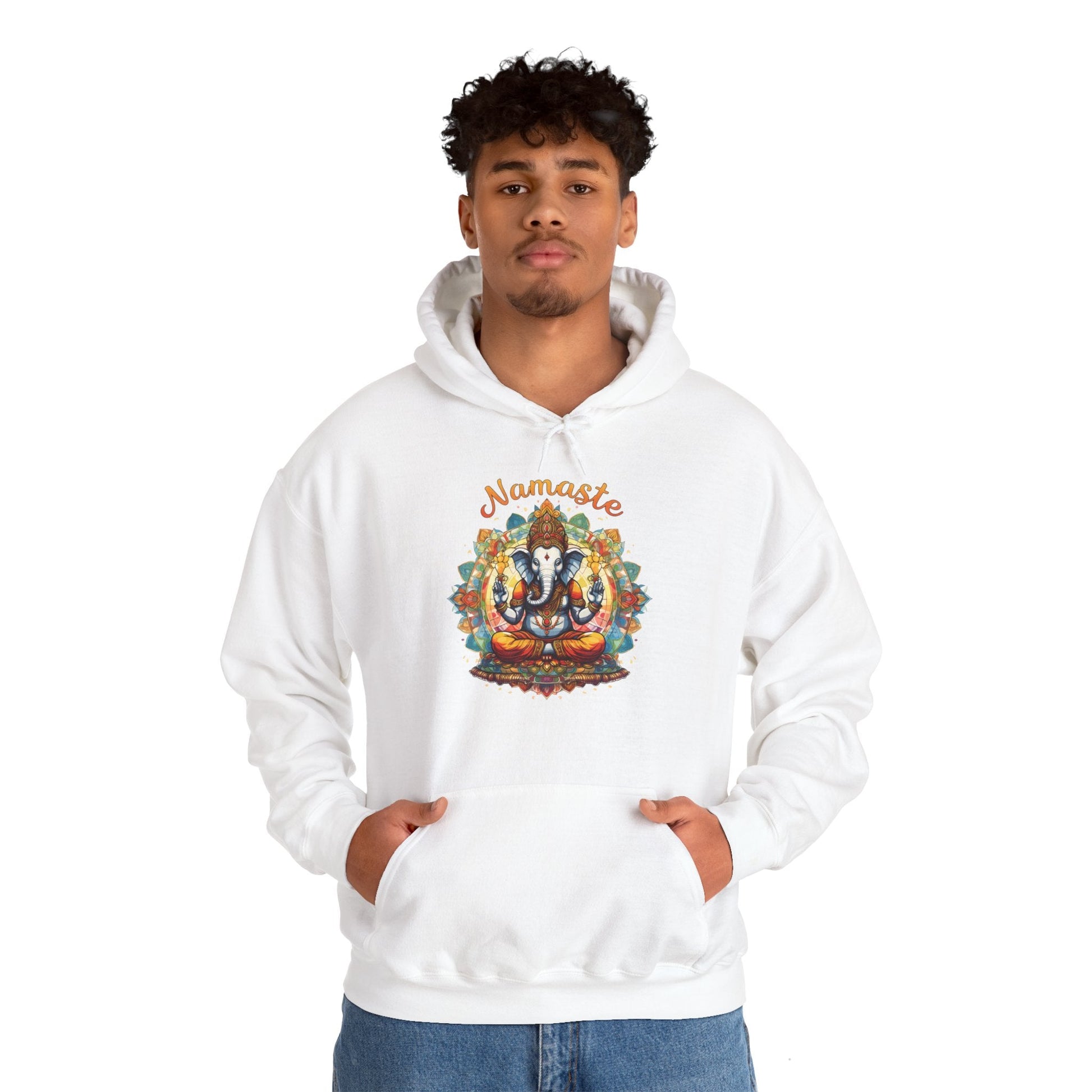 Namaste Unisex Heavy Blend™ Hooded Sweatshirt - EternalAscension