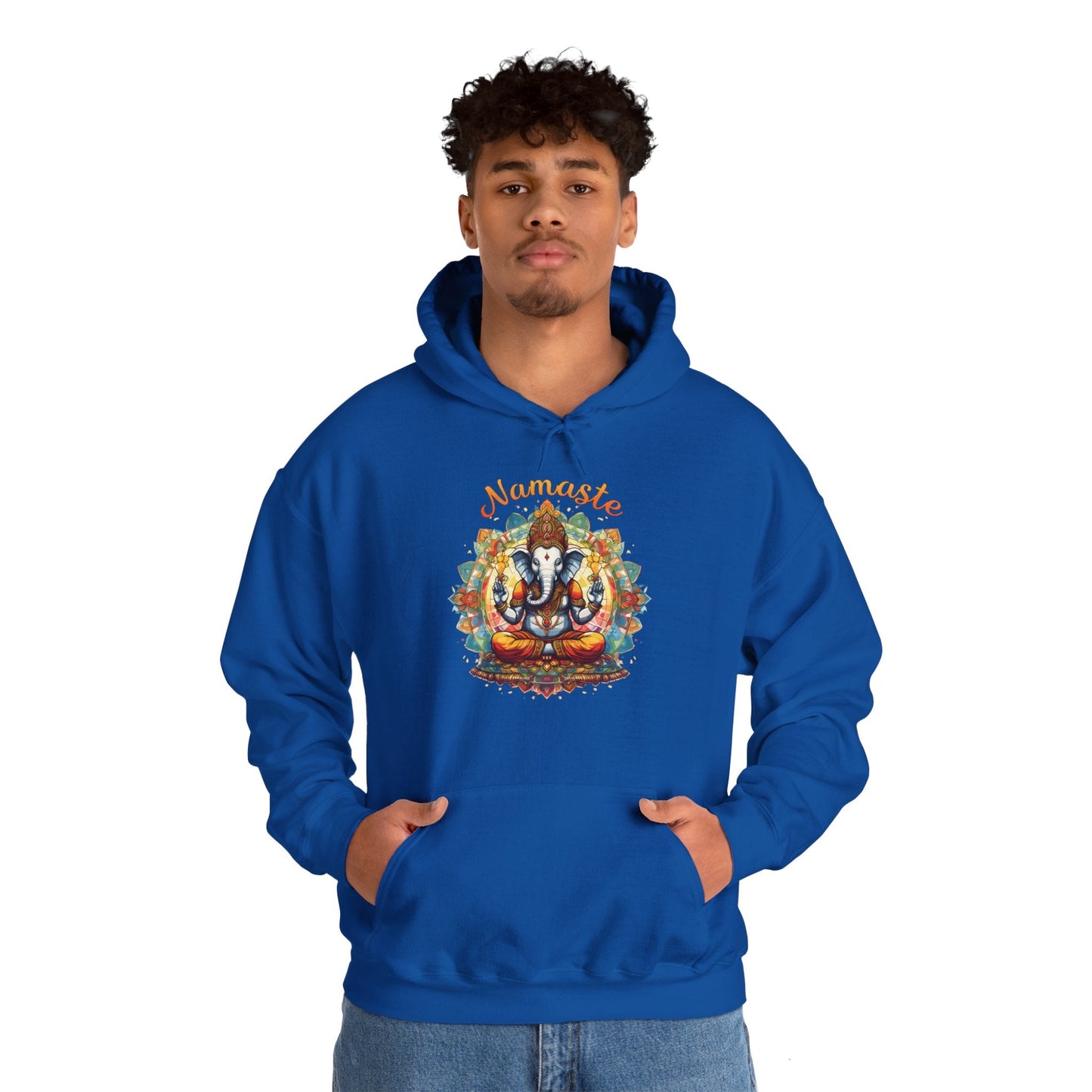 Namaste Unisex Heavy Blend™ Hooded Sweatshirt - EternalAscension