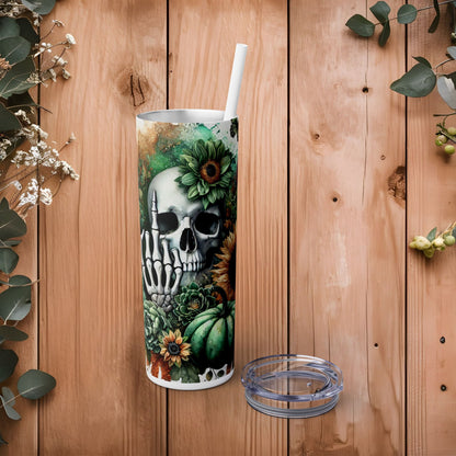 Nature’s Reclamation Skinny Tumbler with Straw, 20oz - EternalAscension