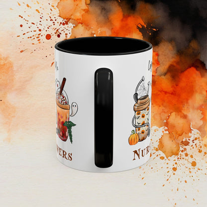 Nurse Powers Halloween Accent Coffee Mug (11oz) - EternalAscension