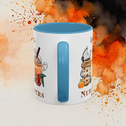 Nurse Powers Halloween Accent Coffee Mug (11oz) - EternalAscension