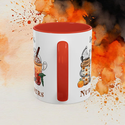 Nurse Powers Halloween Accent Coffee Mug (11oz) - EternalAscension