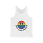Out and Proud Unisex Jersey Tank - EternalAscension