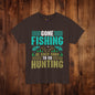 Outdoor Adventure Unisex Tee, Fishing and Hunting Theme Shirt, Vintage Style Cotton Top, Distressed Design Tee, Unisex Heavy Cotton Tee for - EternalAscension