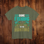 Outdoor Adventure Unisex Tee, Fishing and Hunting Theme Shirt, Vintage Style Cotton Top, Distressed Design Tee, Unisex Heavy Cotton Tee for - EternalAscension