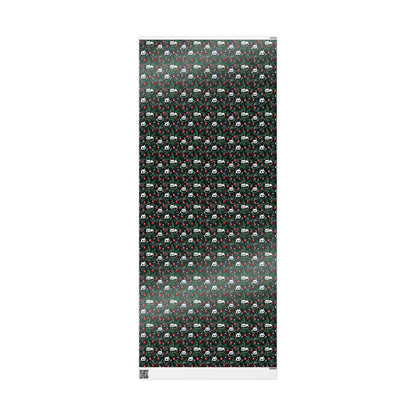 Panda Wrapping Paper, Christmas Gift Wrap, Holiday Present Packaging, Festive Gift Wrap, Matte Finish, Custom Printed Paper - EternalAscension