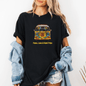 Peace Love & Road Trips Unisex T-shirt - Vintage Van Graphic and Sunflowers Design - EternalAscension