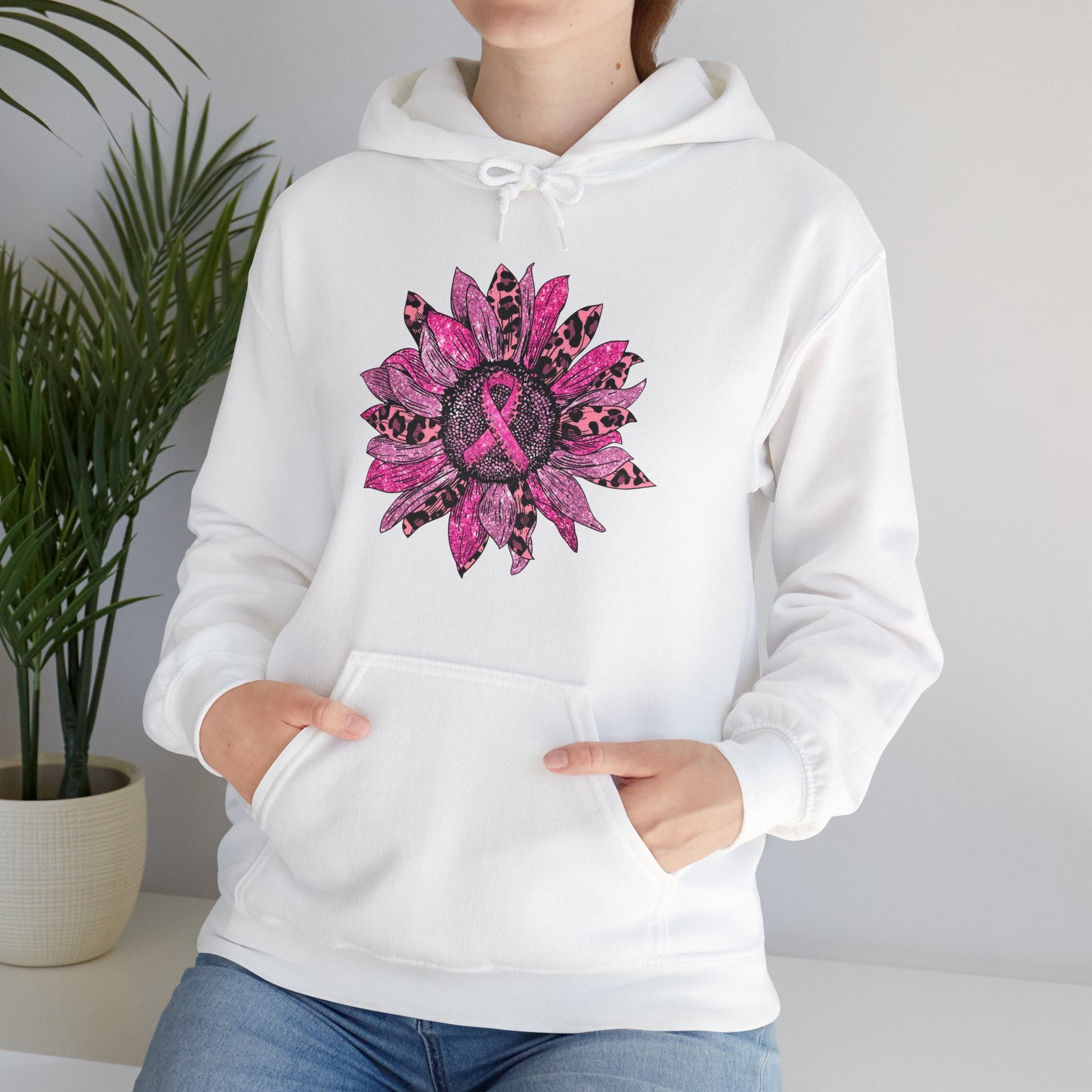 Petals of Hope Unisex Heavy Blend™ Hooded Sweatshirt - EternalAscension