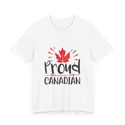 Proud Canadian Unisex Jersey Short Sleeve Tee - EternalAscension