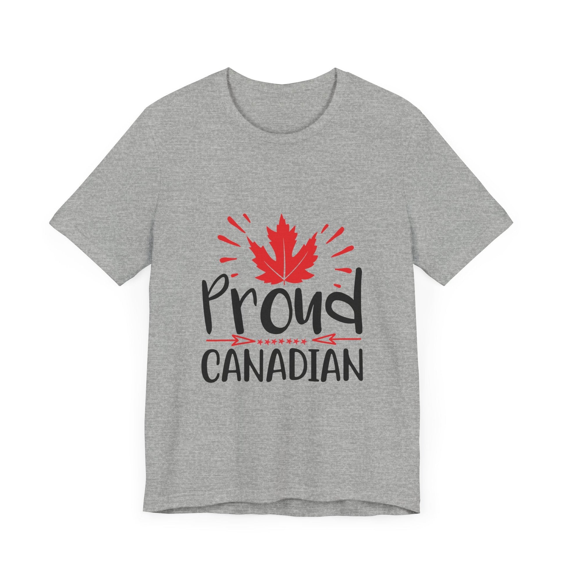 Proud Canadian Unisex Jersey Short Sleeve Tee - EternalAscension