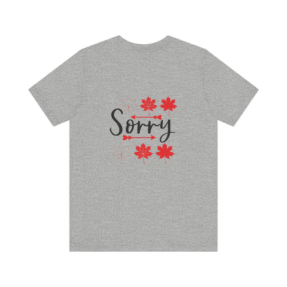 Proud Canadian Unisex Jersey Short Sleeve Tee - EternalAscension