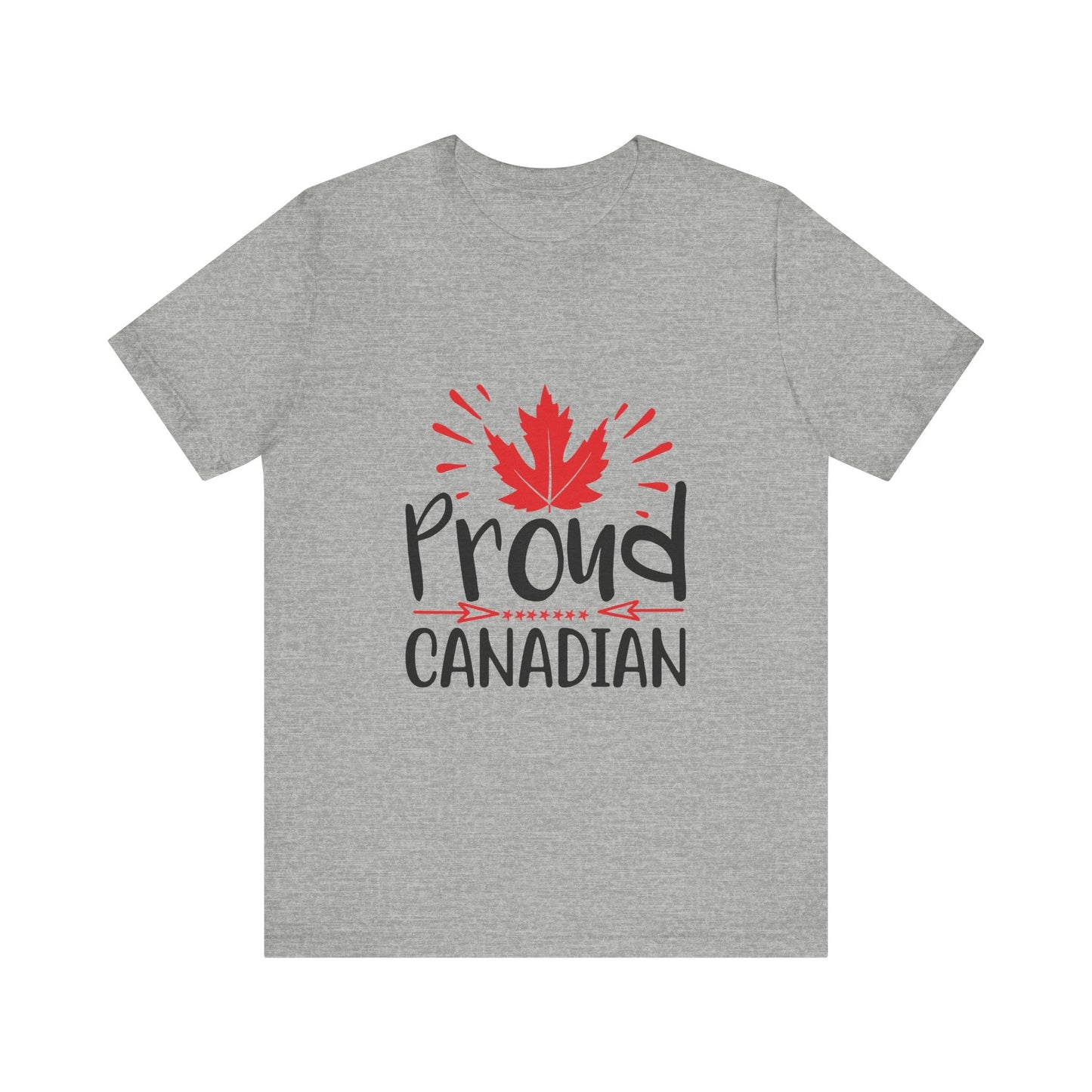 Proud Canadian Unisex Jersey Short Sleeve Tee - EternalAscension
