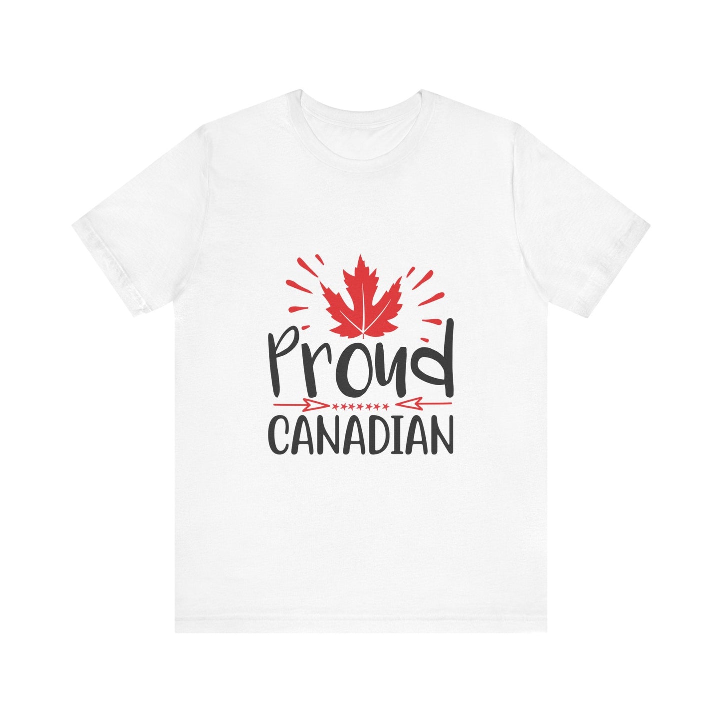 Proud Canadian Unisex Jersey Short Sleeve Tee - EternalAscension