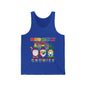 Proud with my Gnomies Unisex Jersey Tank - EternalAscension