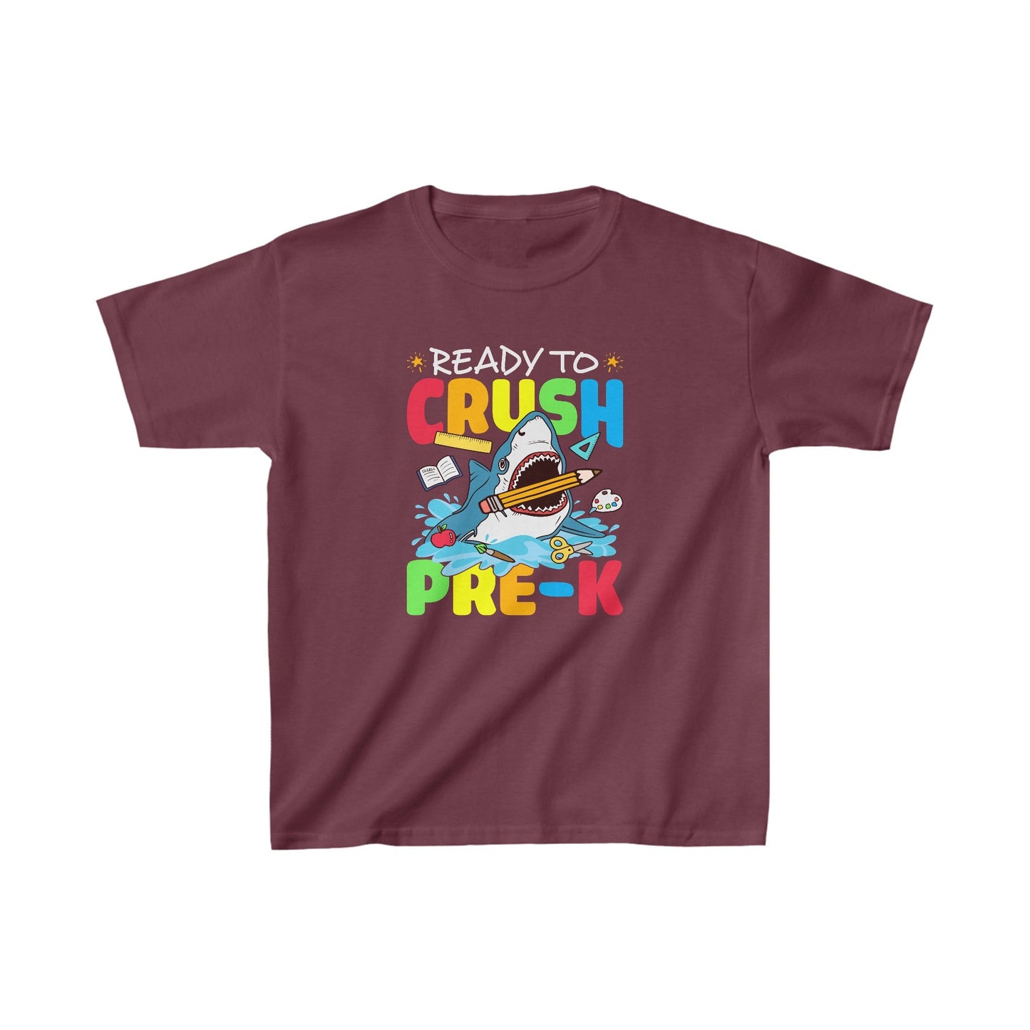 "Ready to Crush Pre - K" Kids Heavy Cotton™ Tee - EternalAscension