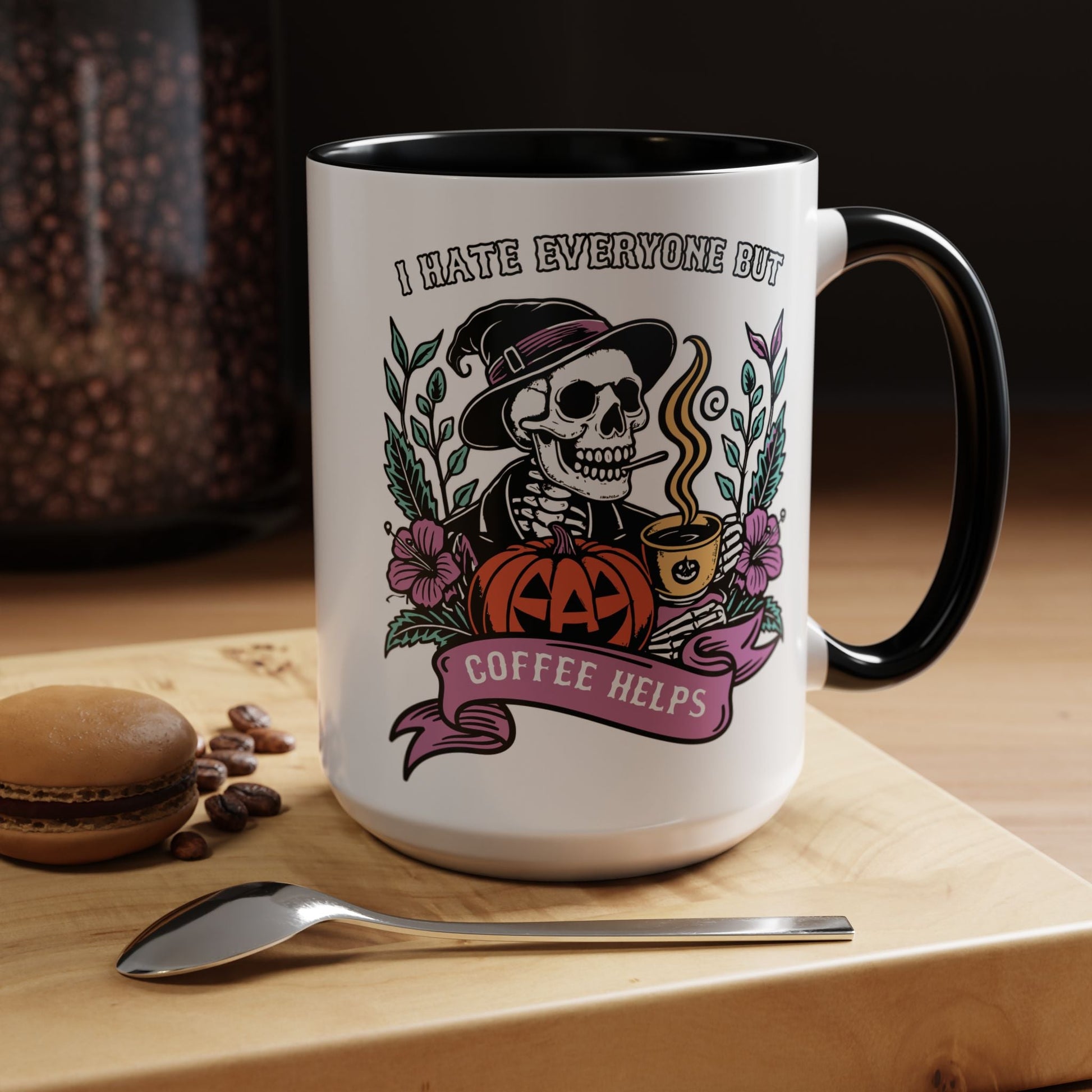 Sarcastic Sipper Accent Coffee Mug (11, 15oz) - EternalAscension