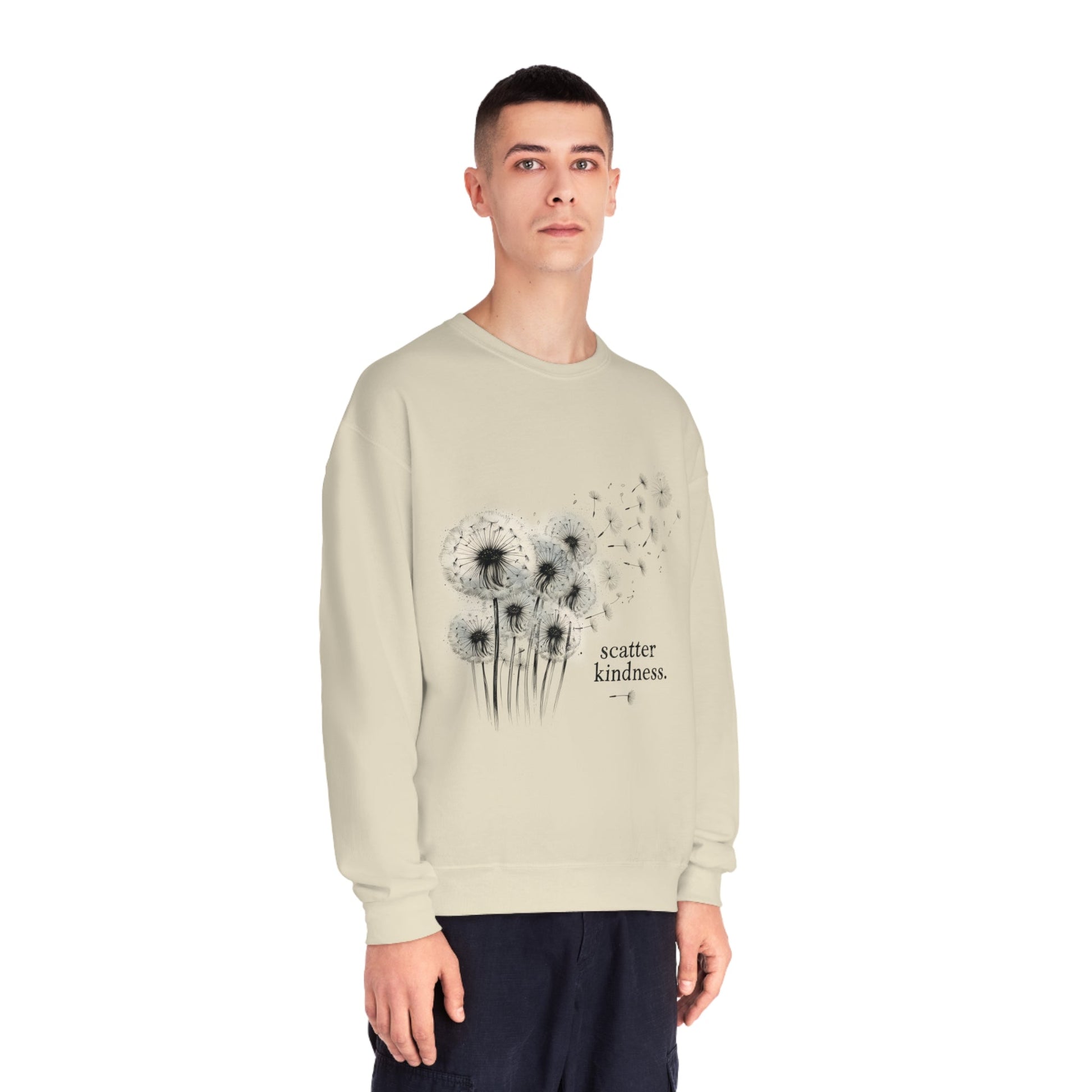 Scatter Kindness Unisex NuBlend® Crewneck Sweatshirt - EternalAscension