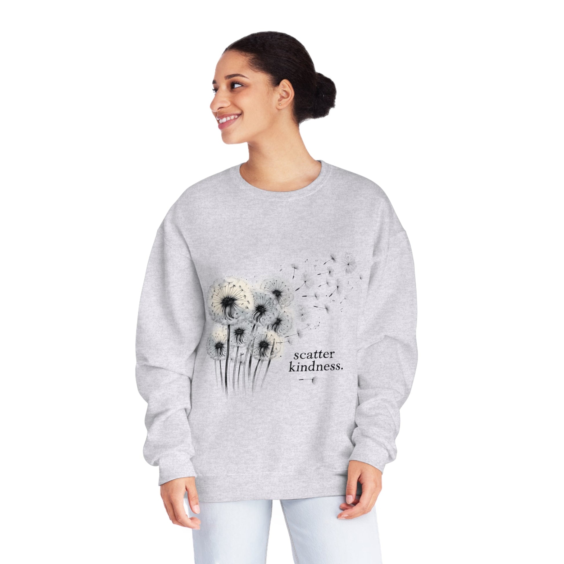 Scatter Kindness Unisex NuBlend® Crewneck Sweatshirt - EternalAscension