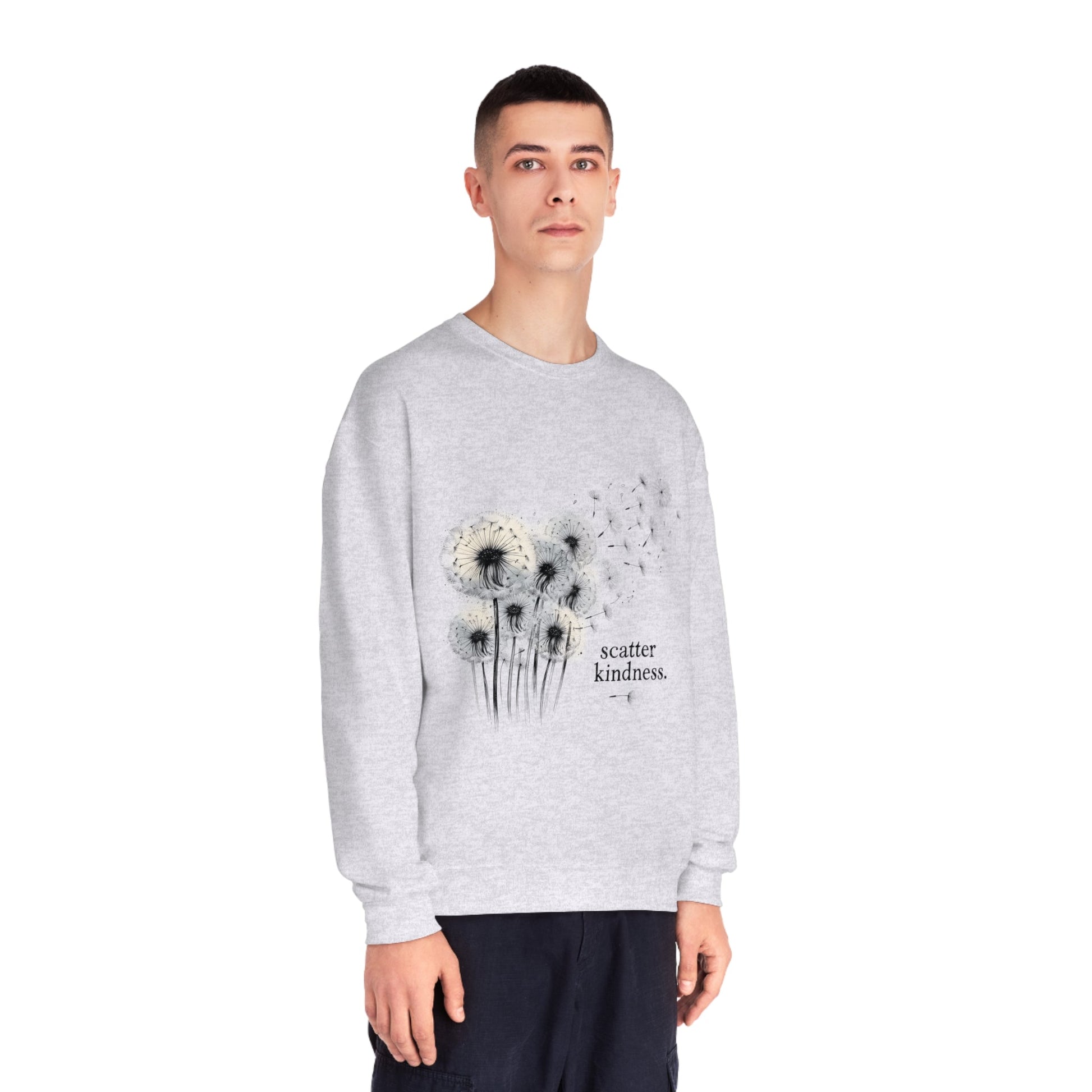 Scatter Kindness Unisex NuBlend® Crewneck Sweatshirt - EternalAscension