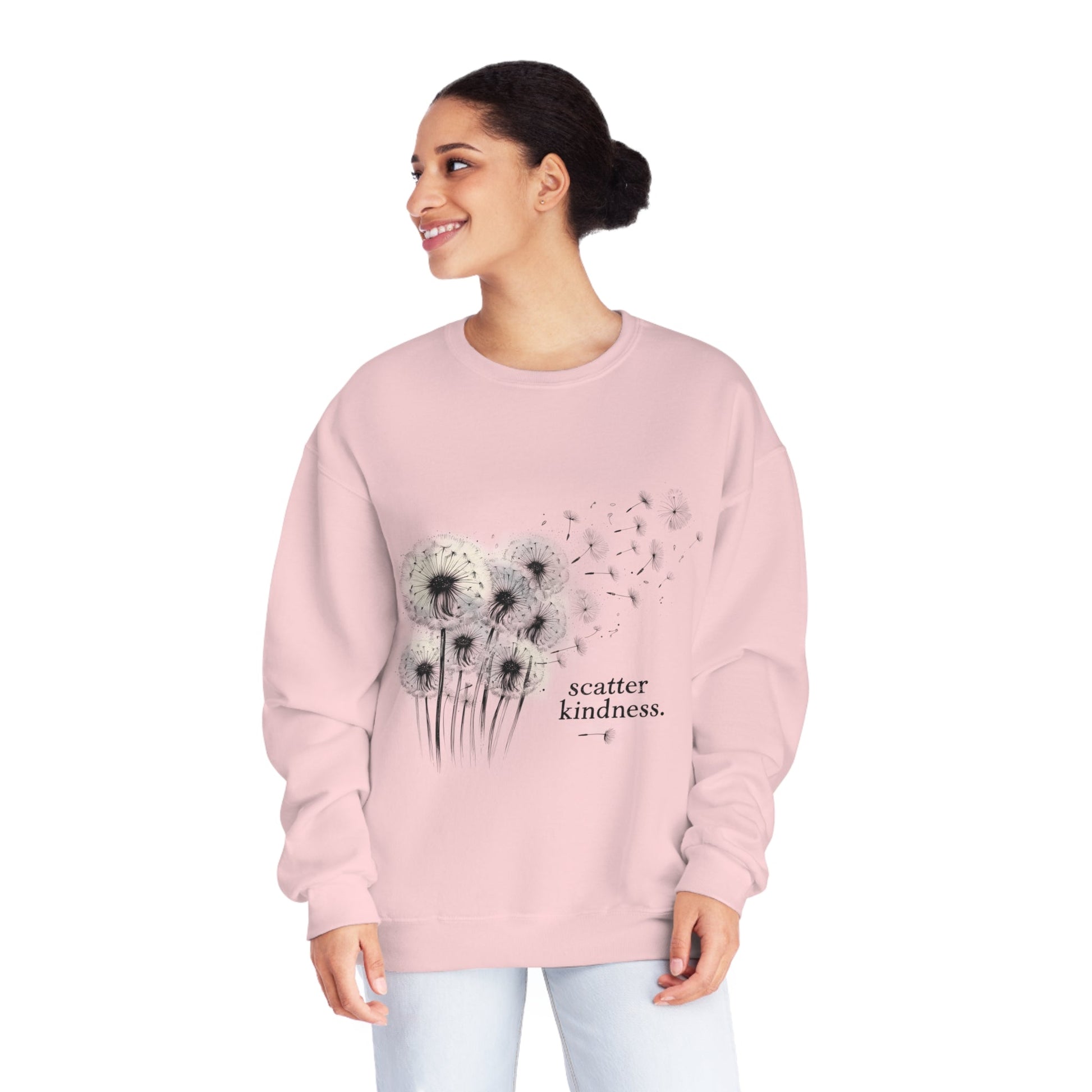 Scatter Kindness Unisex NuBlend® Crewneck Sweatshirt - EternalAscension