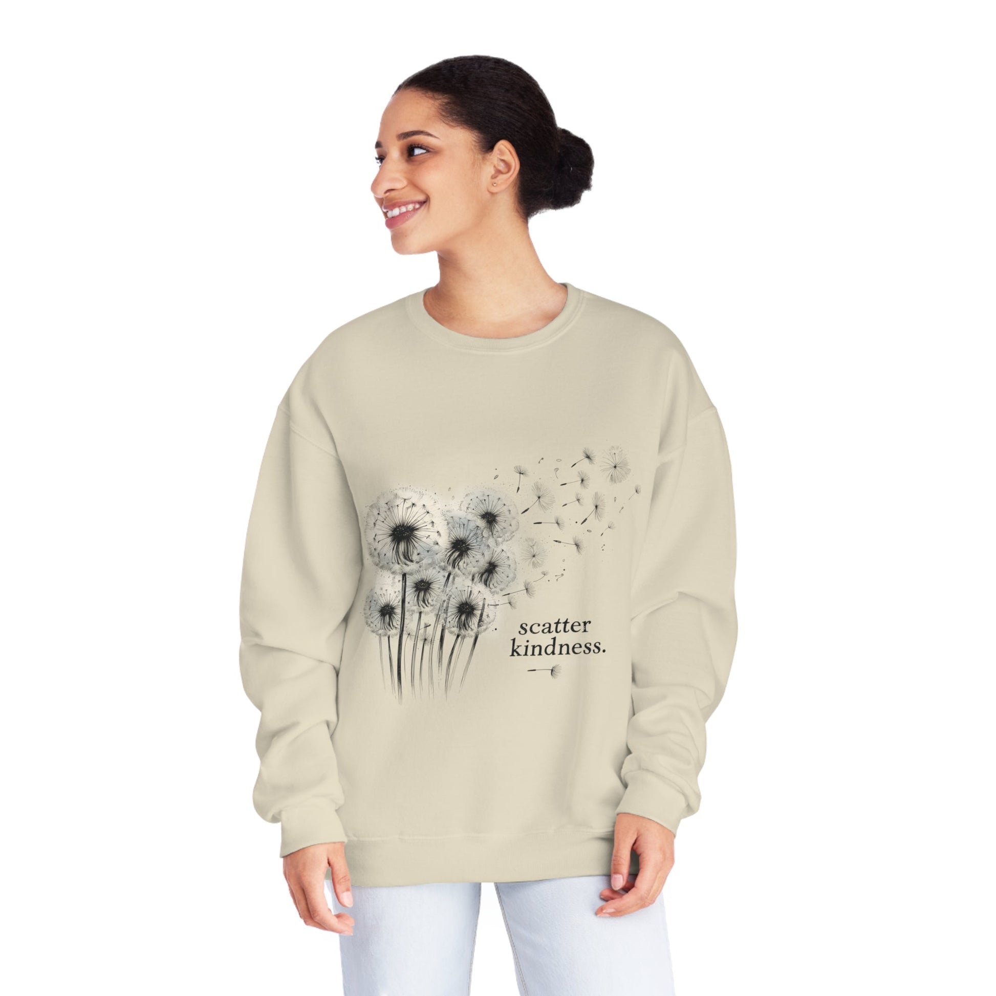 Scatter Kindness Unisex NuBlend® Crewneck Sweatshirt - EternalAscension