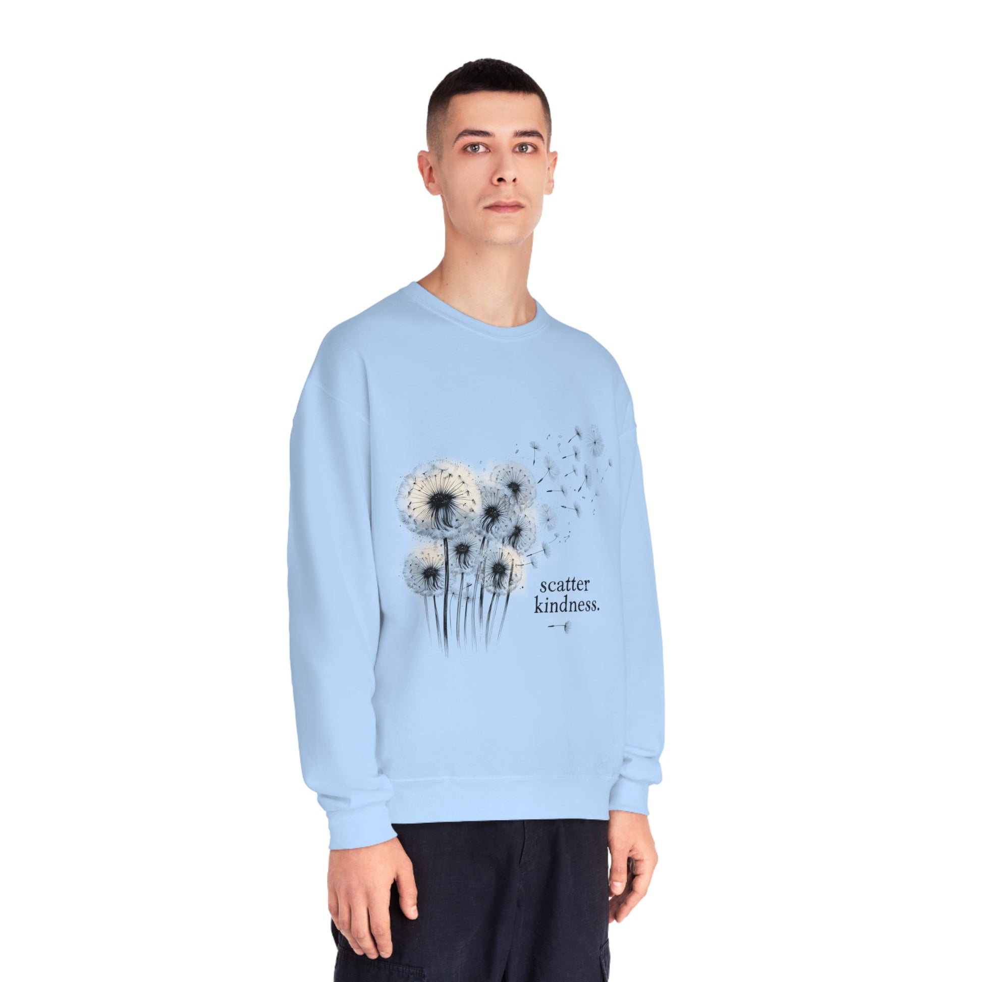 Scatter Kindness Unisex NuBlend® Crewneck Sweatshirt - EternalAscension