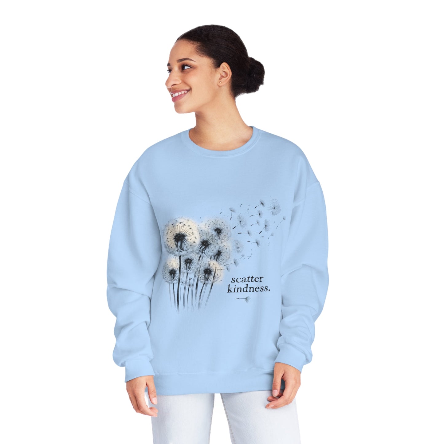 Scatter Kindness Unisex NuBlend® Crewneck Sweatshirt - EternalAscension