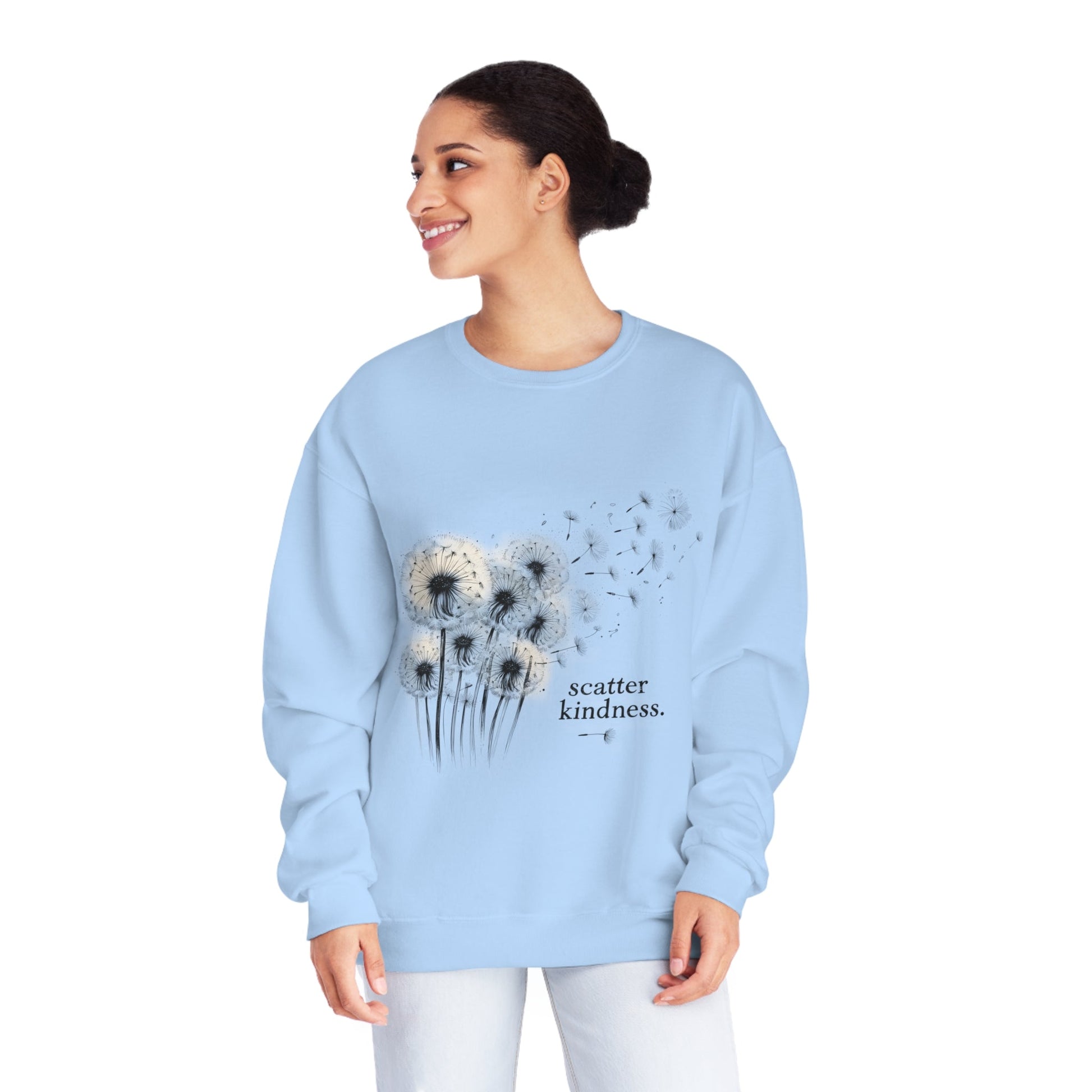 Scatter Kindness Unisex NuBlend® Crewneck Sweatshirt - EternalAscension