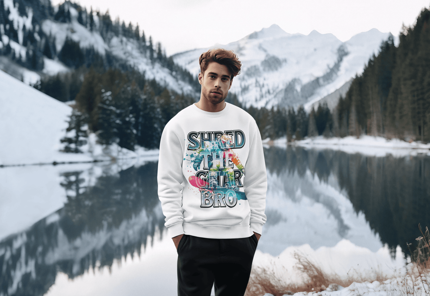 Shred the Gnar Adventure Sweatshirt - EternalAscension