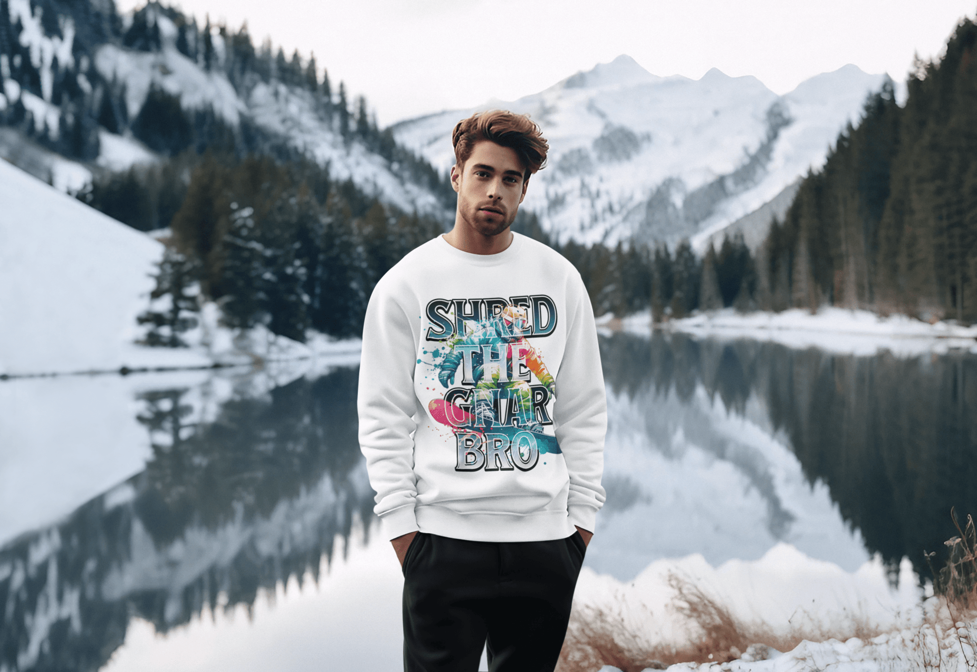 Shred the Gnar Adventure Sweatshirt - EternalAscension