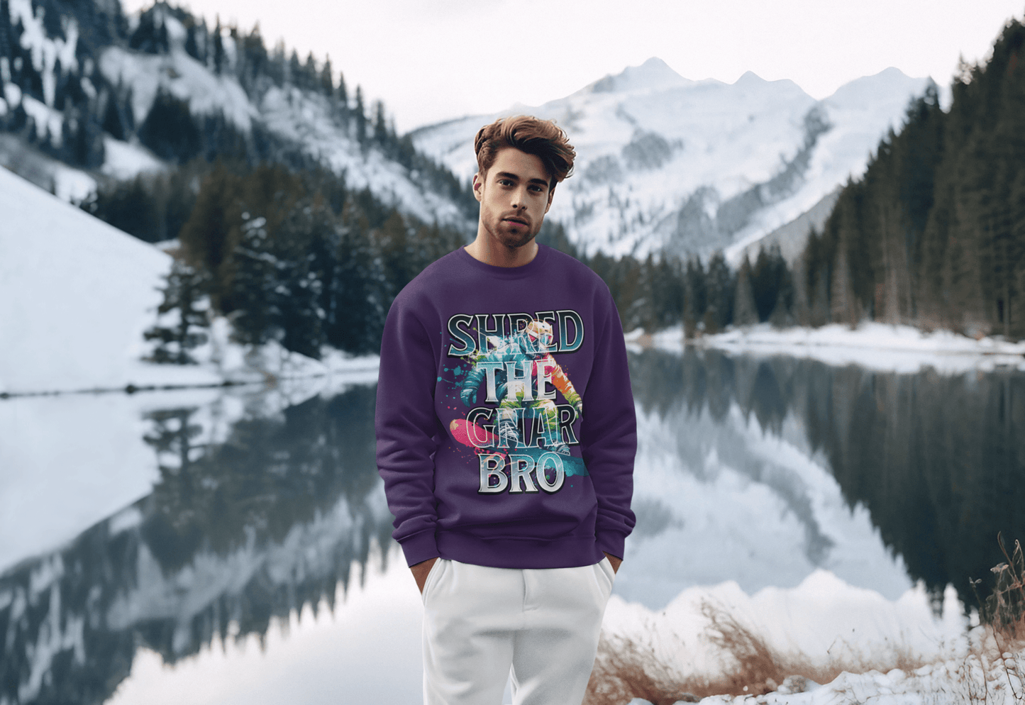 Shred the Gnar Adventure Sweatshirt - EternalAscension