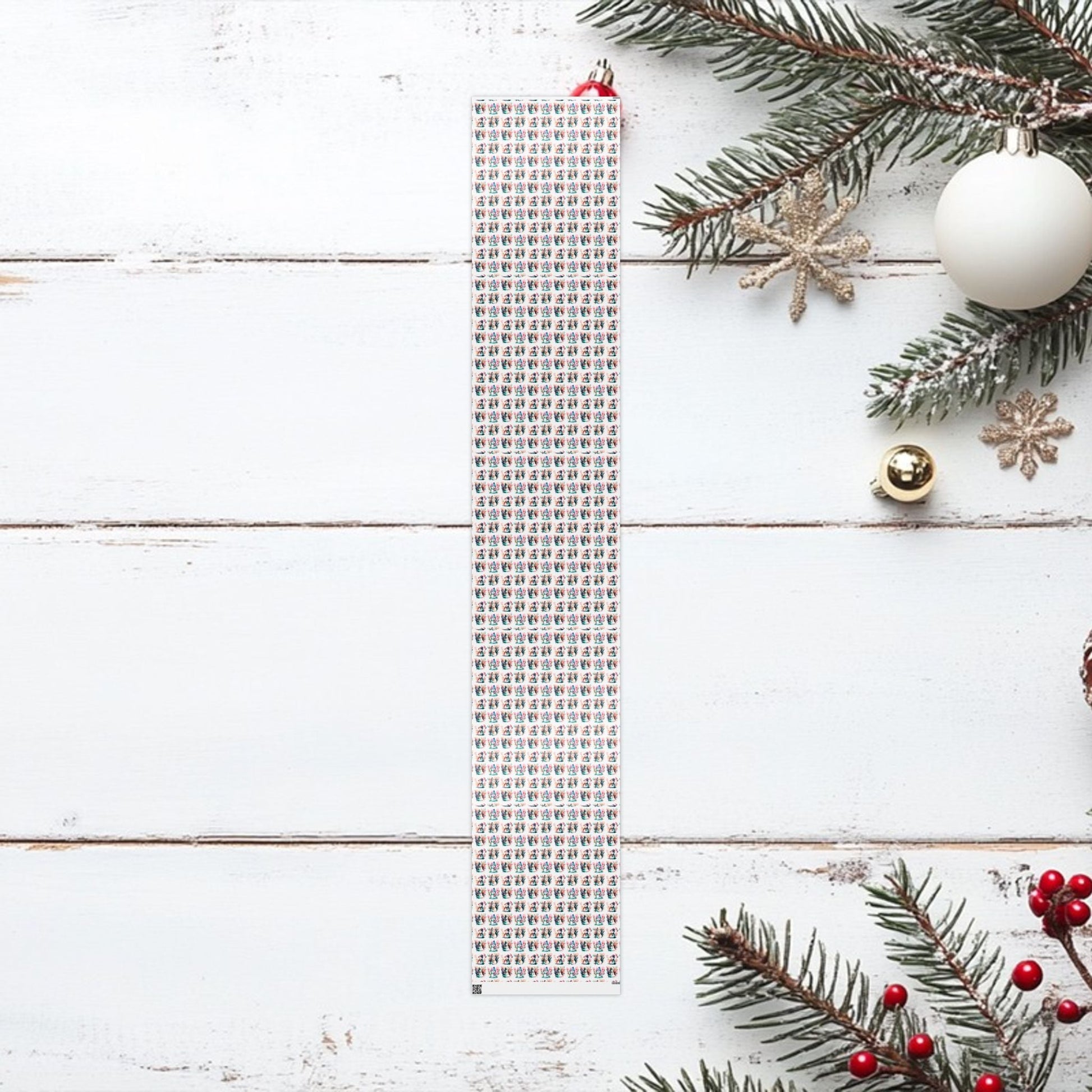 Snowmen Watercolor Wrapping Paper, Festive Holiday Gift Wrap, Christmas Present Packaging, Custom Gift Wrap, High - Quality Paper Roll, - EternalAscension