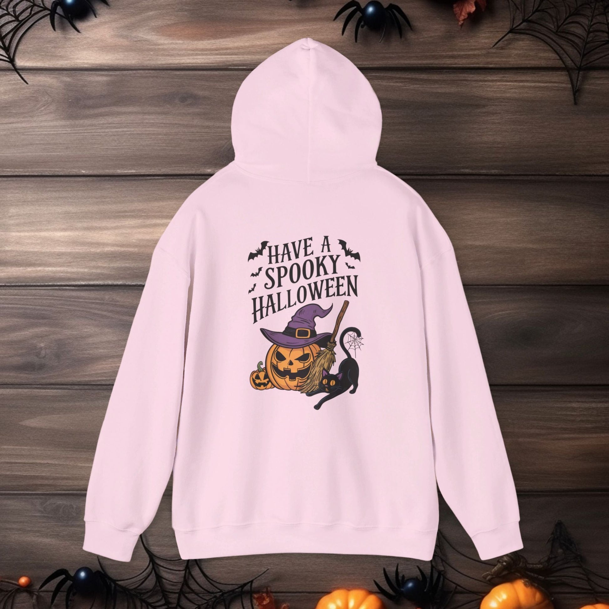 🎃 Spooky Love Halloween Hoodie 🎃Unisex Heavy Blend™ Hooded Sweatshirt - EternalAscension
