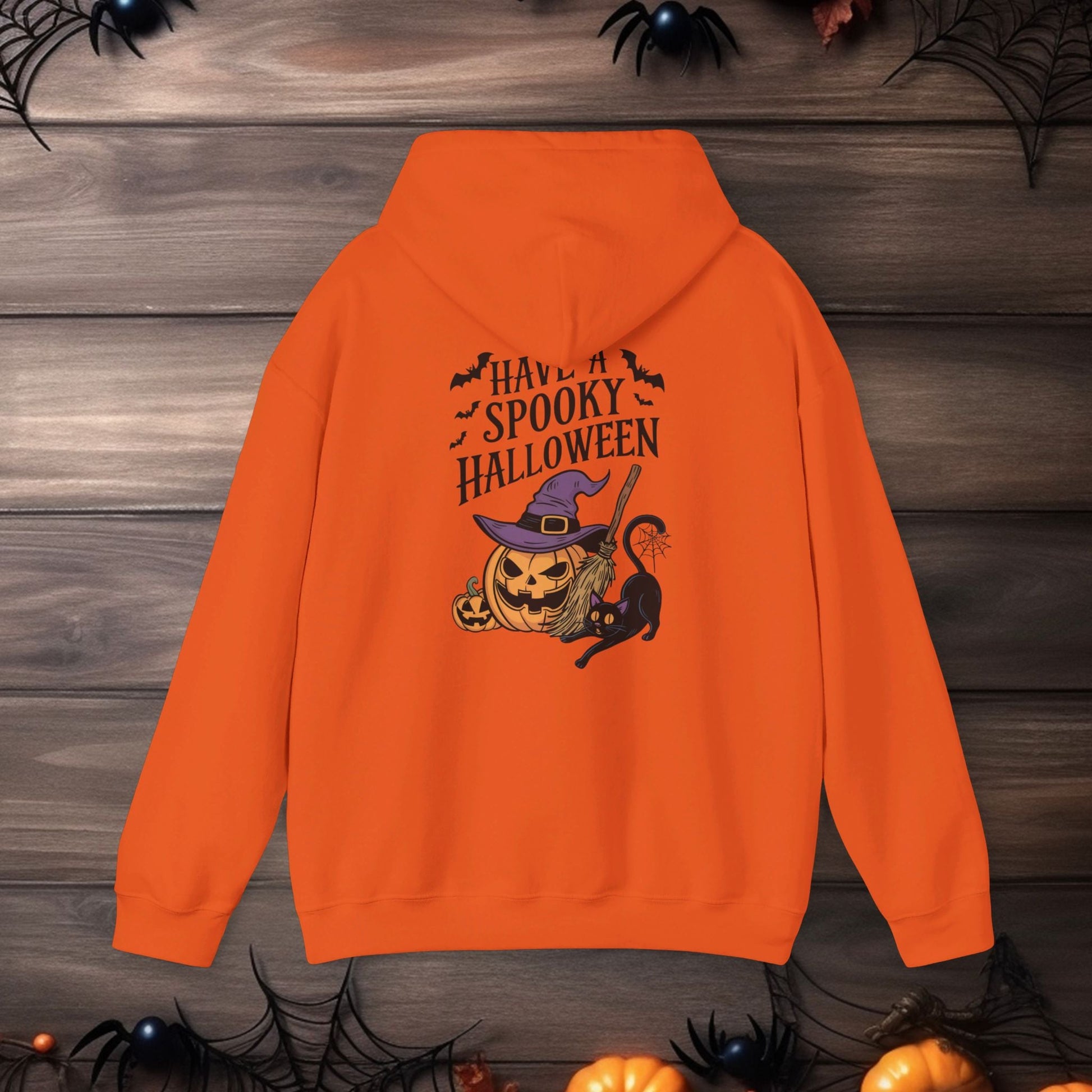 🎃 Spooky Love Halloween Hoodie 🎃Unisex Heavy Blend™ Hooded Sweatshirt - EternalAscension