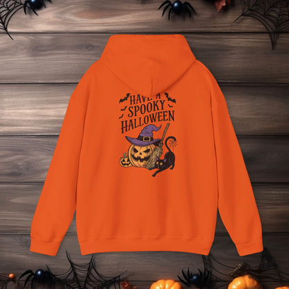 🎃 Spooky Love Halloween Hoodie 🎃Unisex Heavy Blend™ Hooded Sweatshirt - EternalAscension