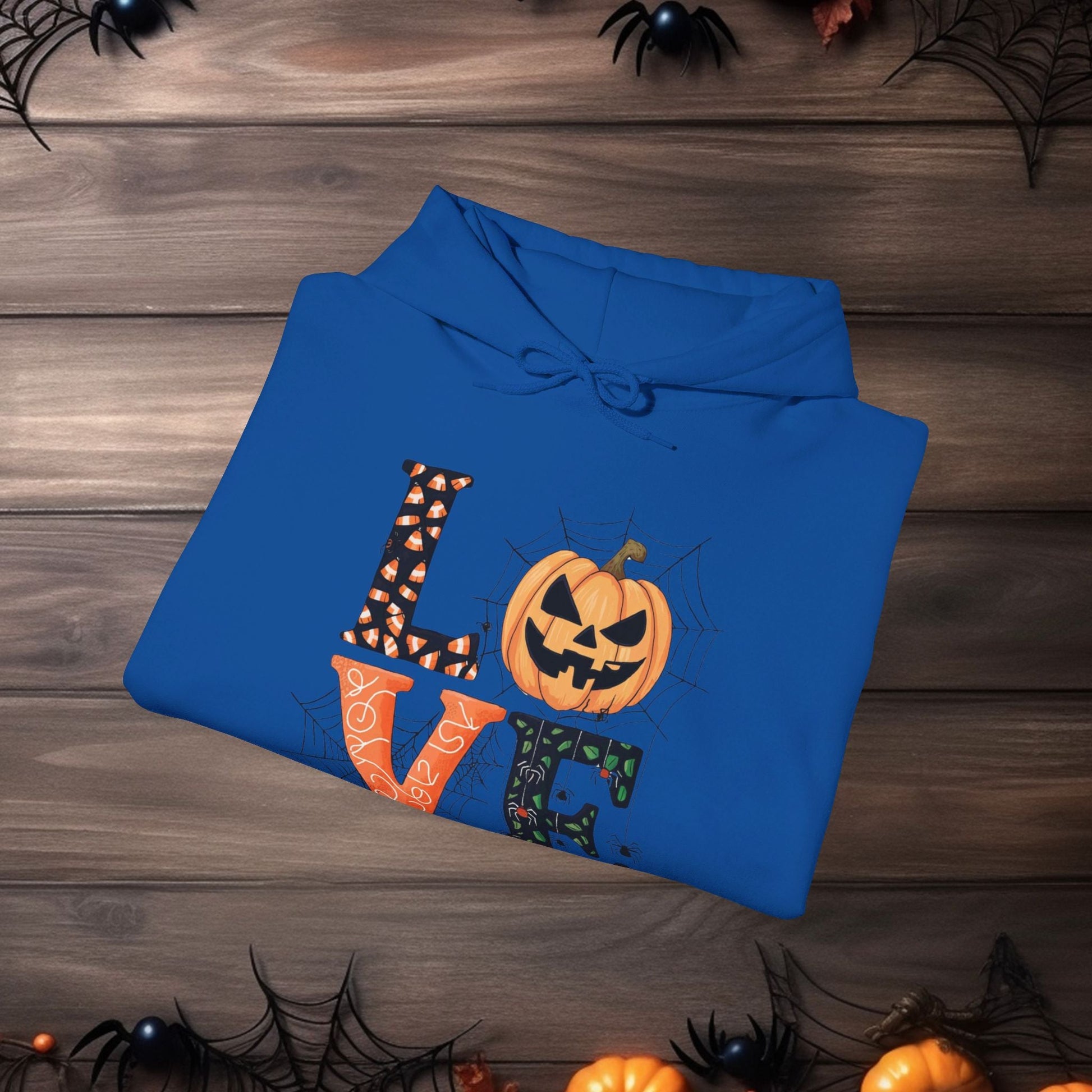 🎃 Spooky Love Halloween Hoodie 🎃Unisex Heavy Blend™ Hooded Sweatshirt - EternalAscension