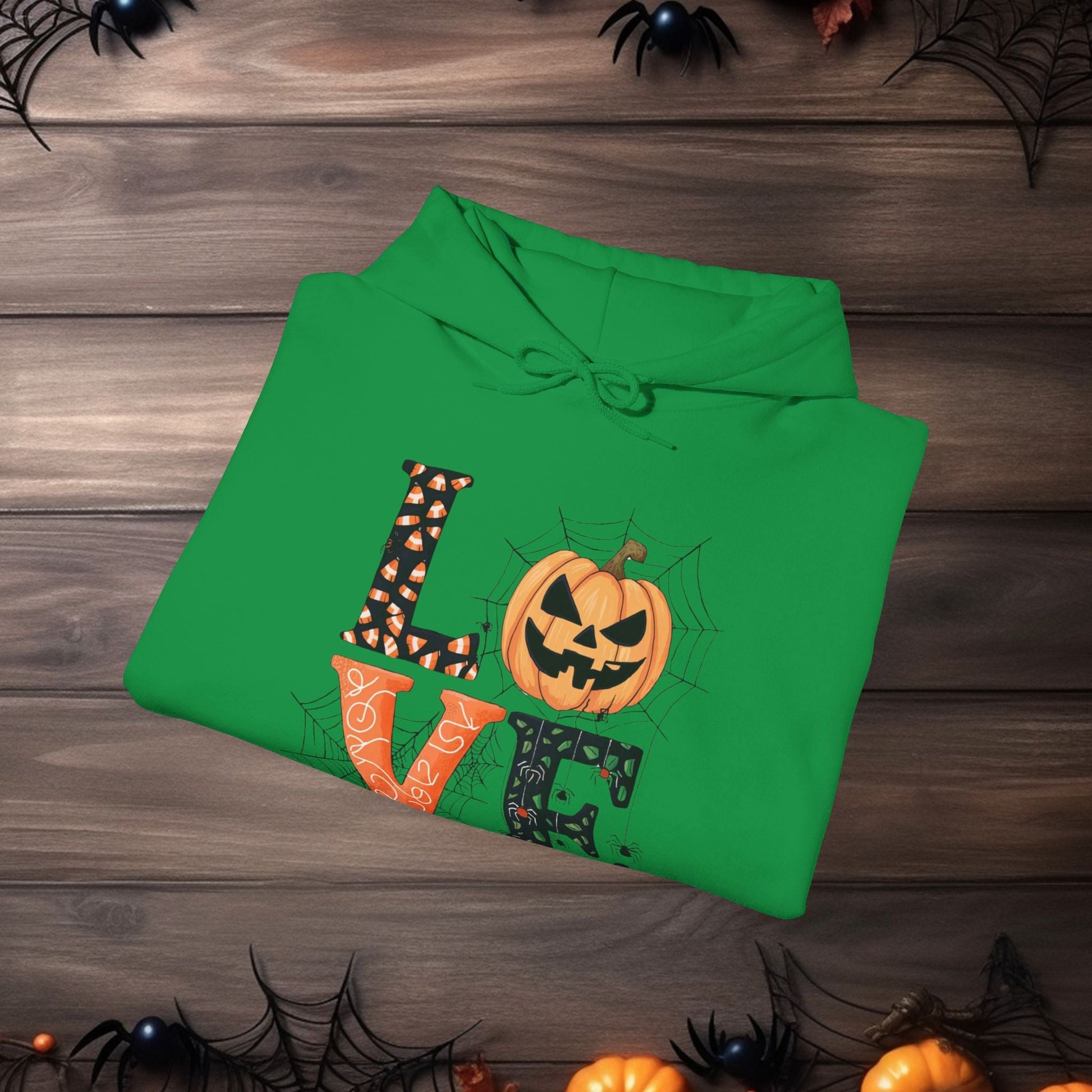 🎃 Spooky Love Halloween Hoodie 🎃Unisex Heavy Blend™ Hooded Sweatshirt - EternalAscension