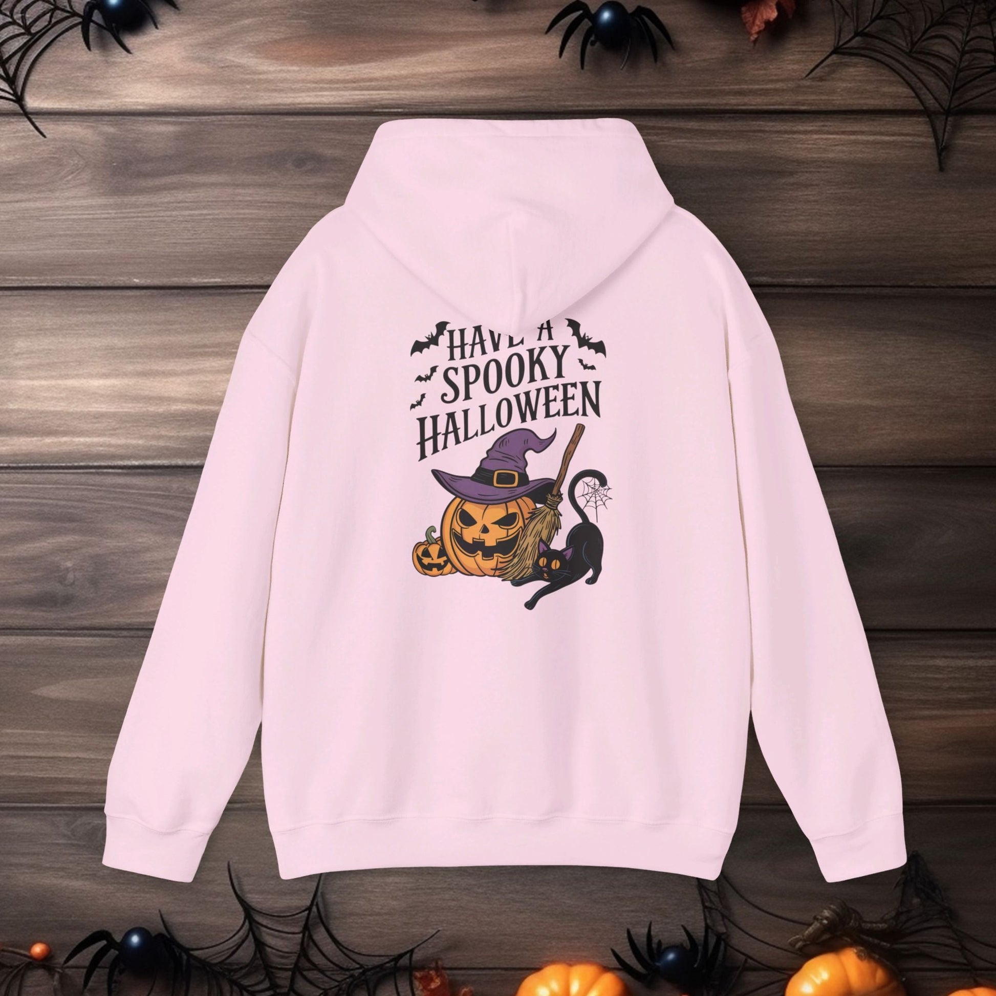 🎃 Spooky Love Halloween Hoodie 🎃Unisex Heavy Blend™ Hooded Sweatshirt - EternalAscension