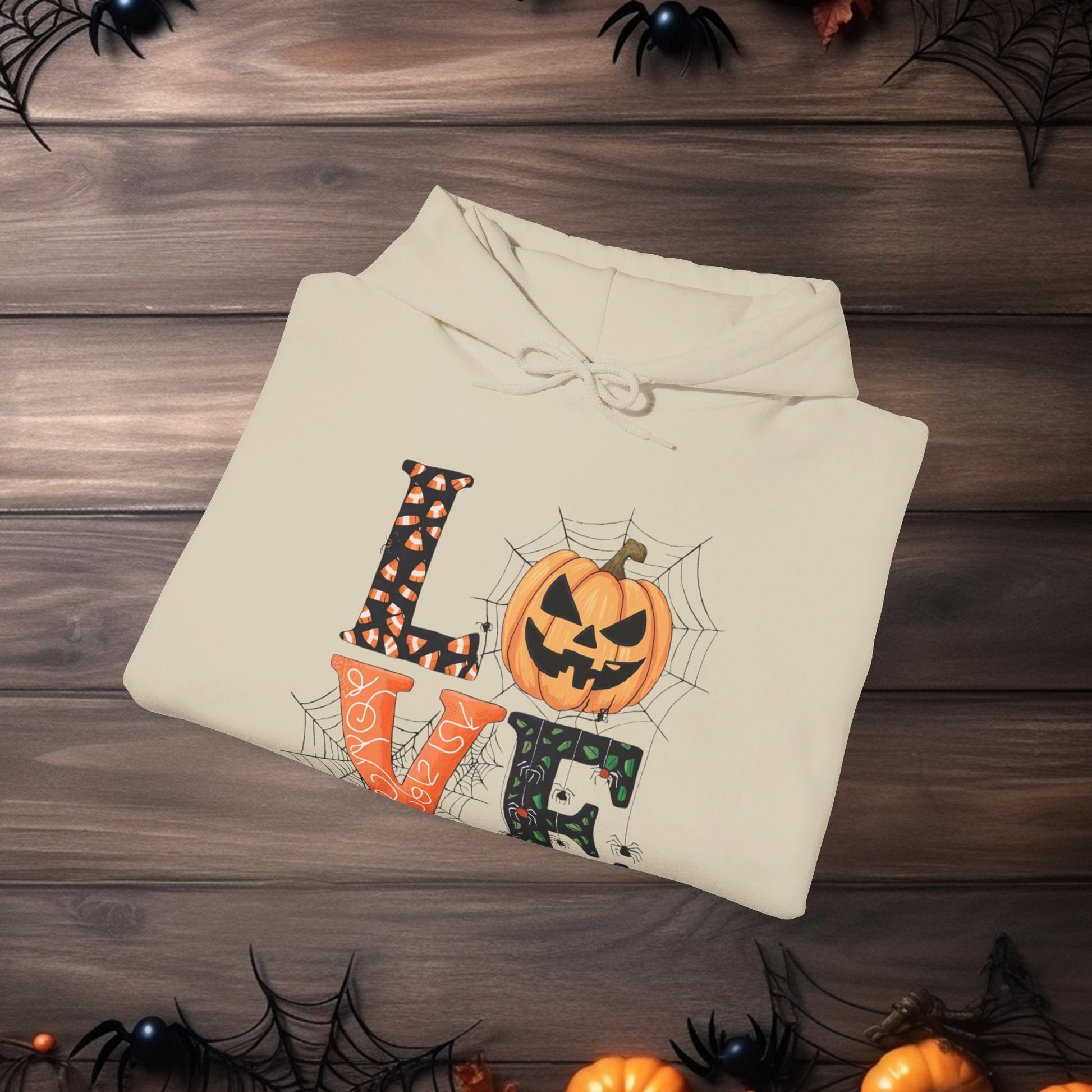 🎃 Spooky Love Halloween Hoodie 🎃Unisex Heavy Blend™ Hooded Sweatshirt - EternalAscension