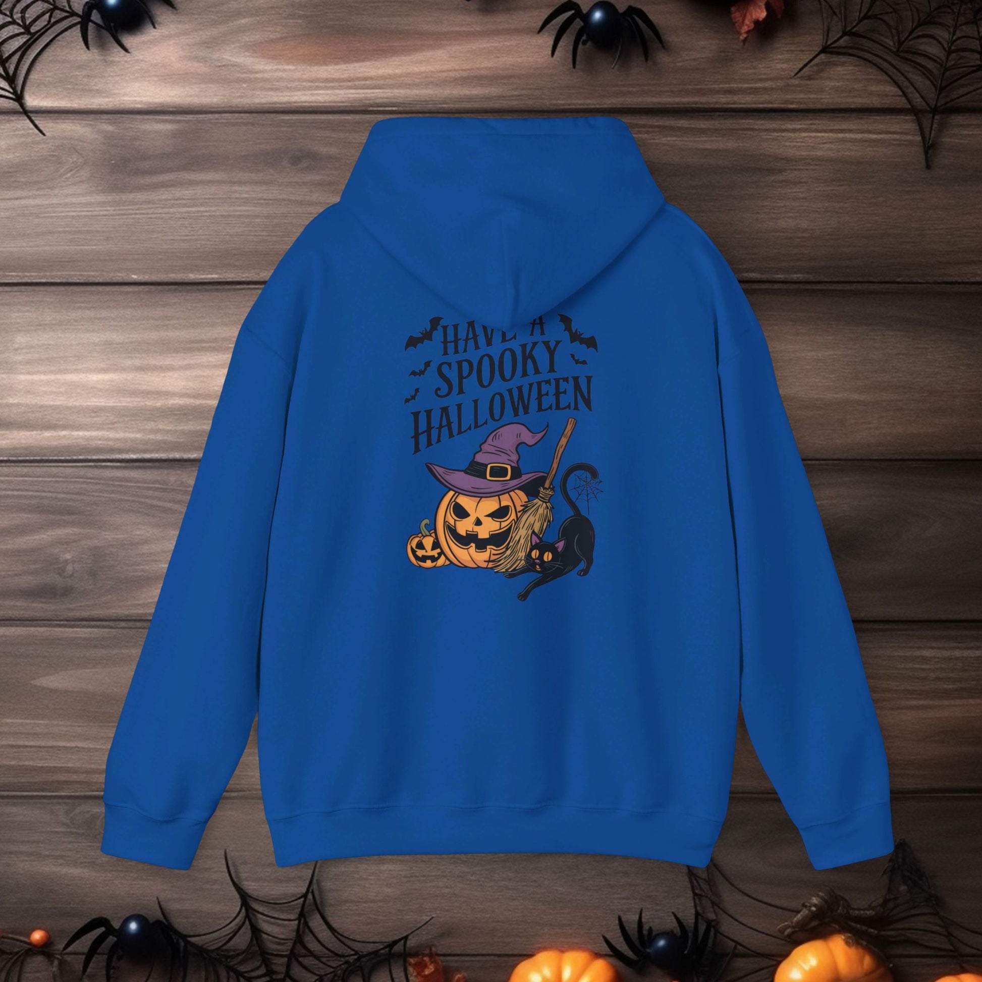 🎃 Spooky Love Halloween Hoodie 🎃Unisex Heavy Blend™ Hooded Sweatshirt - EternalAscension
