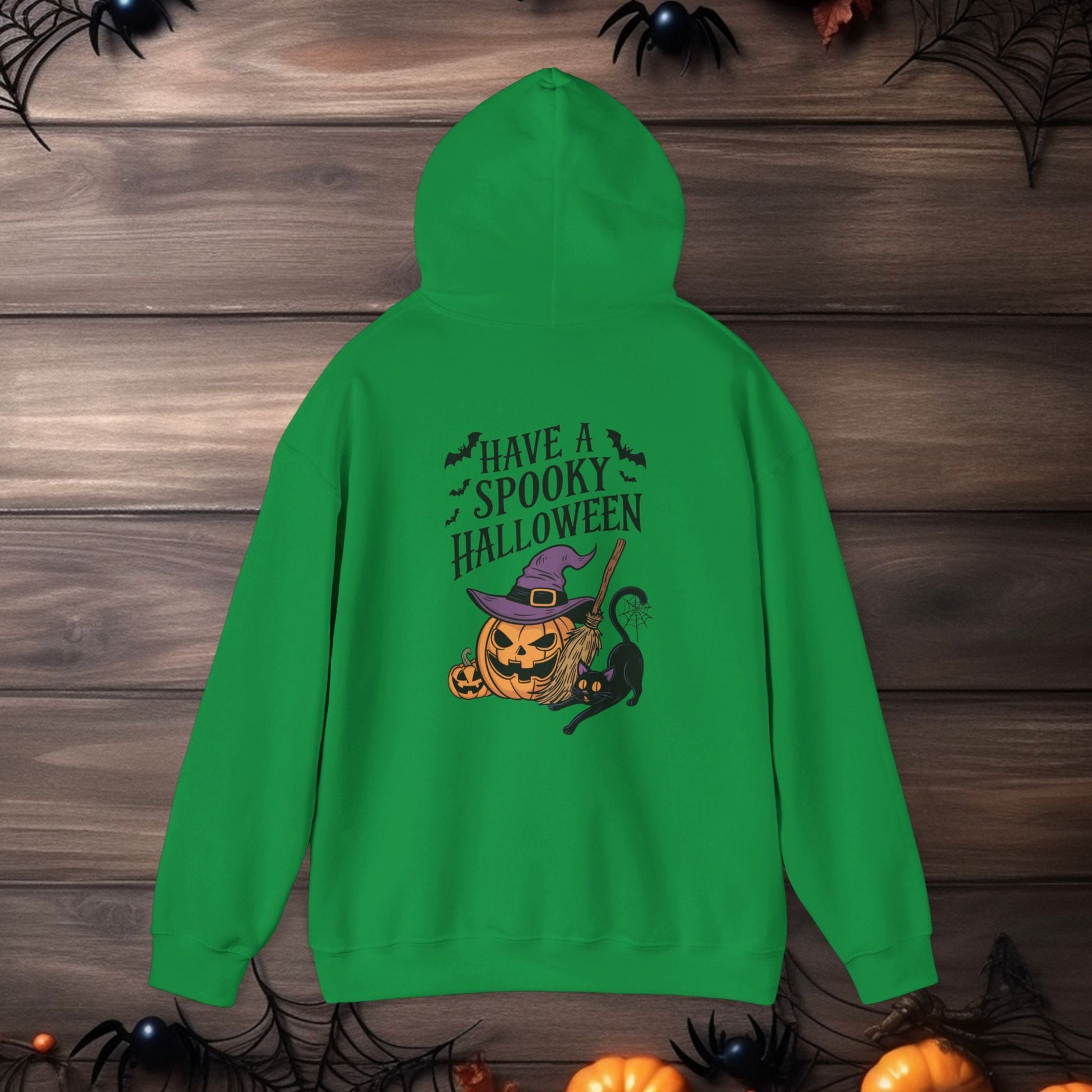 🎃 Spooky Love Halloween Hoodie 🎃Unisex Heavy Blend™ Hooded Sweatshirt - EternalAscension