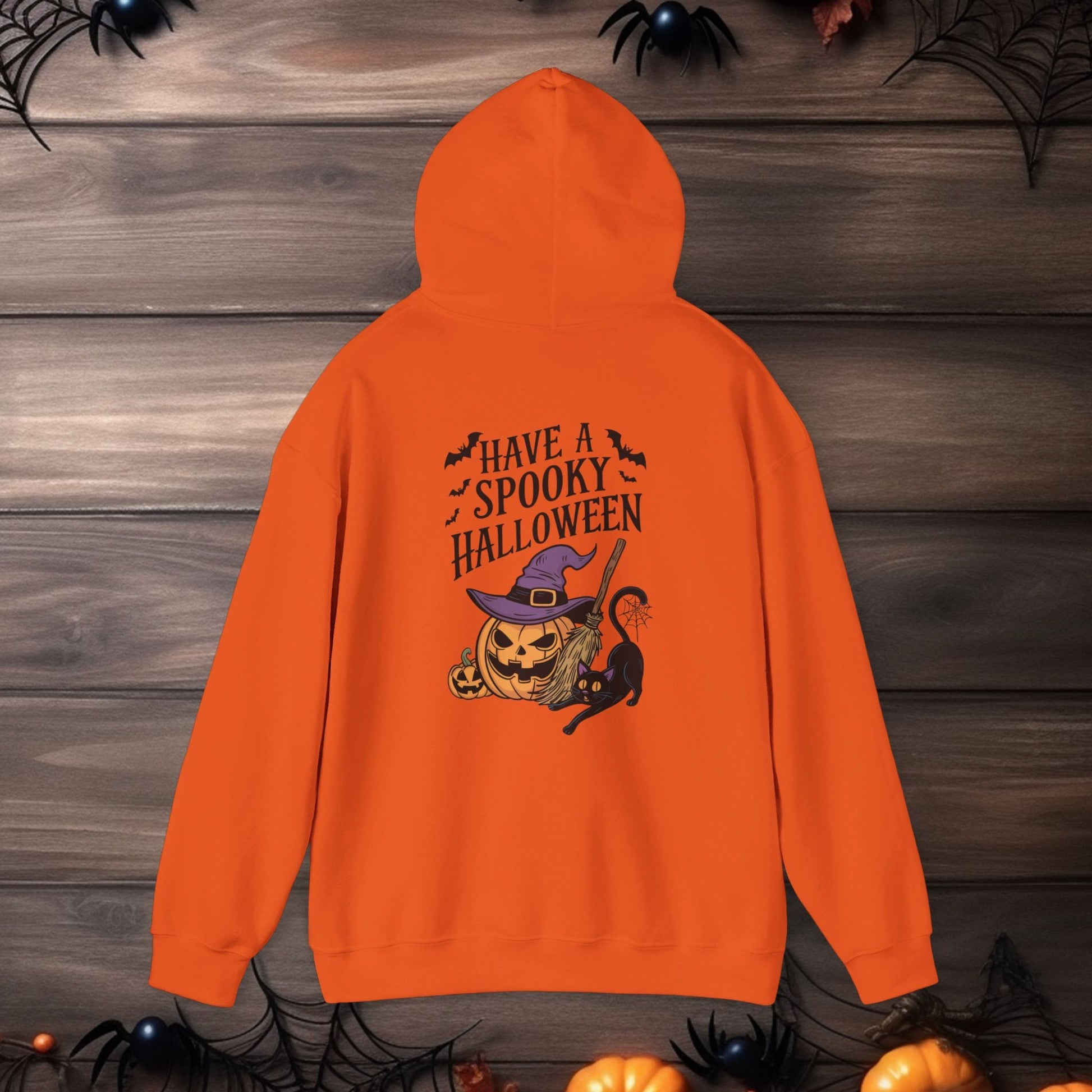 🎃 Spooky Love Halloween Hoodie 🎃Unisex Heavy Blend™ Hooded Sweatshirt - EternalAscension