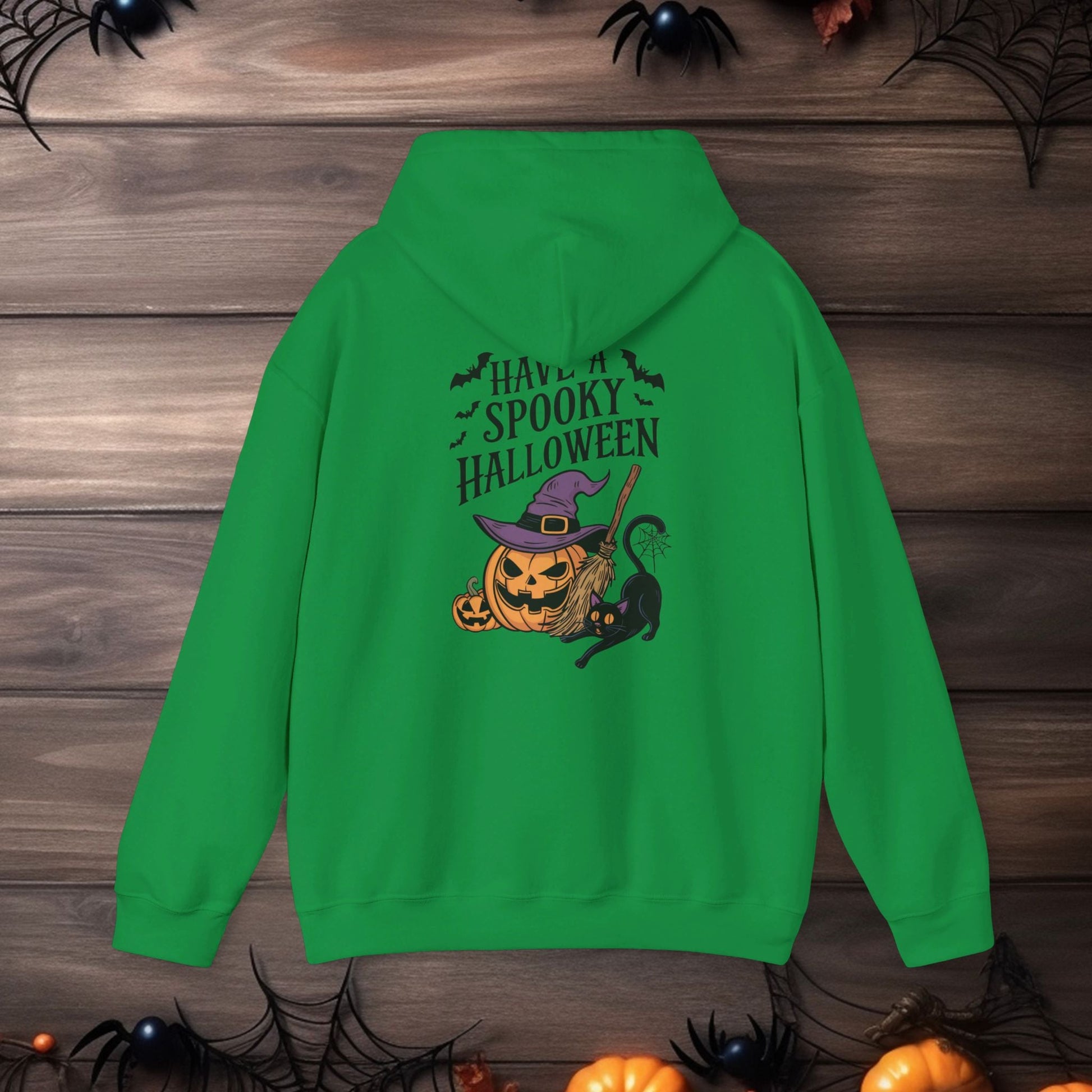 🎃 Spooky Love Halloween Hoodie 🎃Unisex Heavy Blend™ Hooded Sweatshirt - EternalAscension