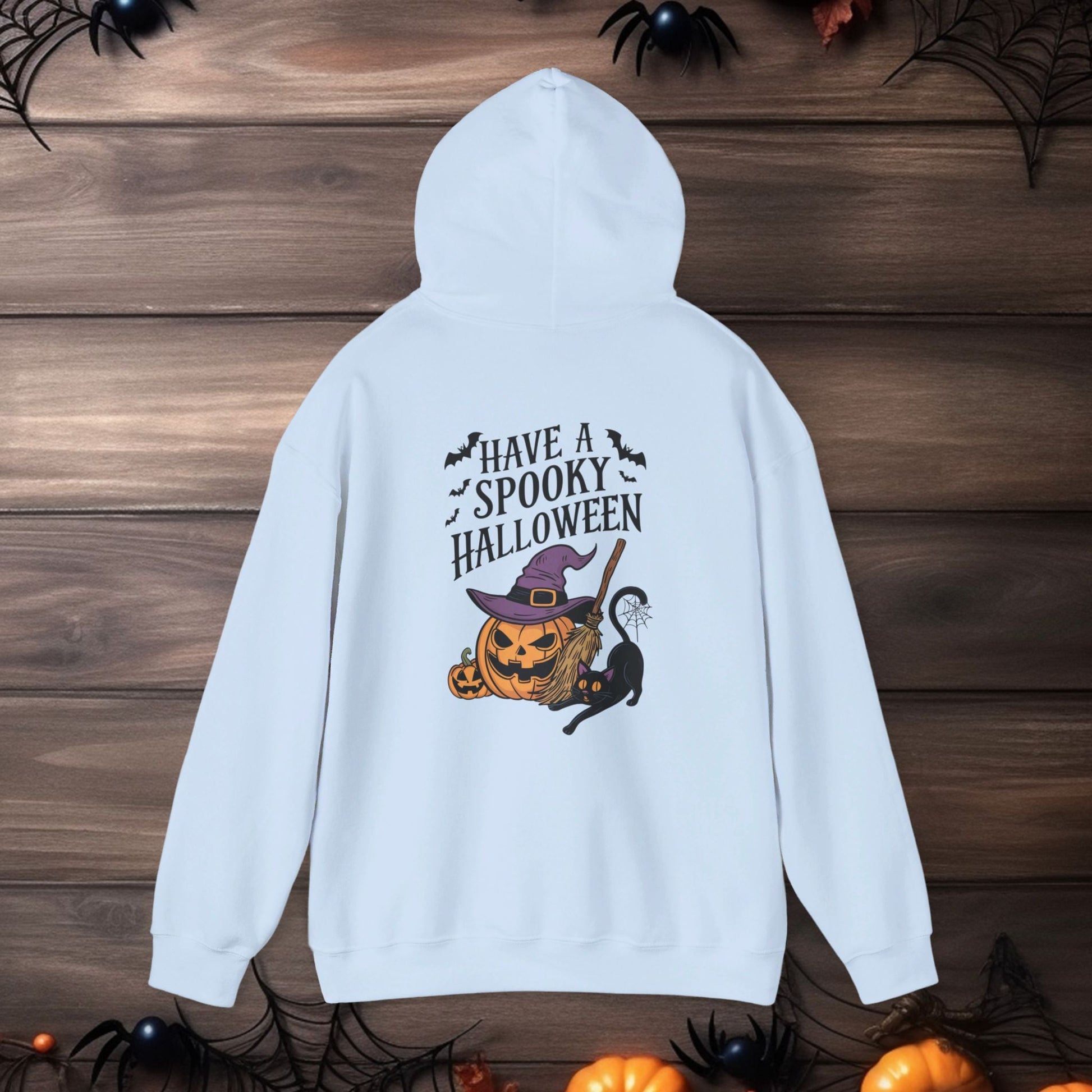 🎃 Spooky Love Halloween Hoodie 🎃Unisex Heavy Blend™ Hooded Sweatshirt - EternalAscension