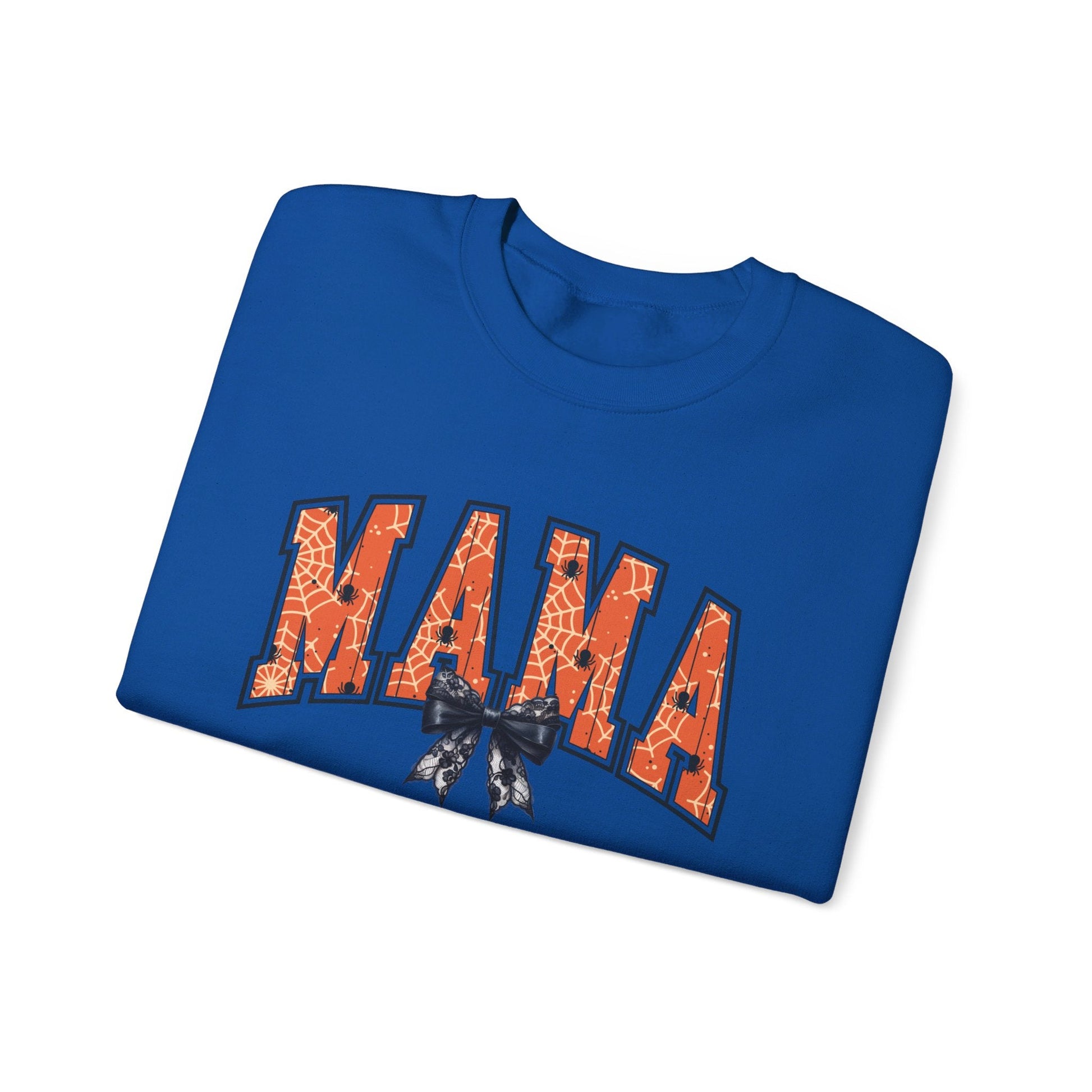 Spooky Mama Ghost Sweater Heavy Blend™ Crewneck Sweatshirt - EternalAscension