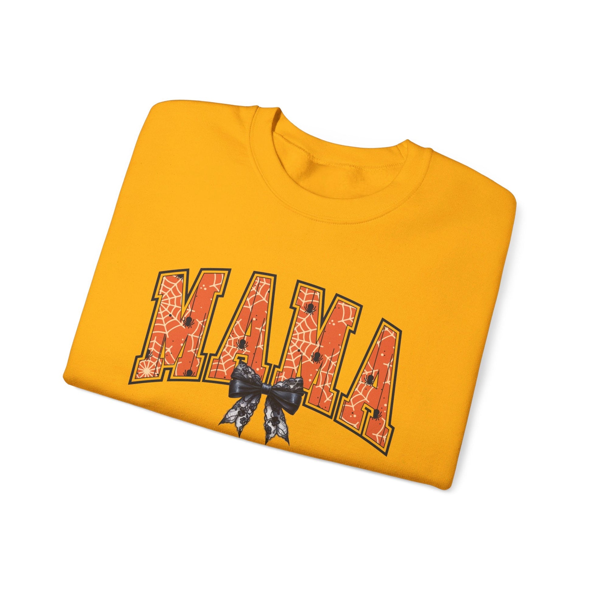 Spooky Mama Ghost Sweater Heavy Blend™ Crewneck Sweatshirt - EternalAscension