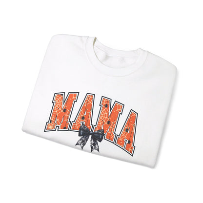 Spooky Mama Ghost Sweater Heavy Blend™ Crewneck Sweatshirt - EternalAscension